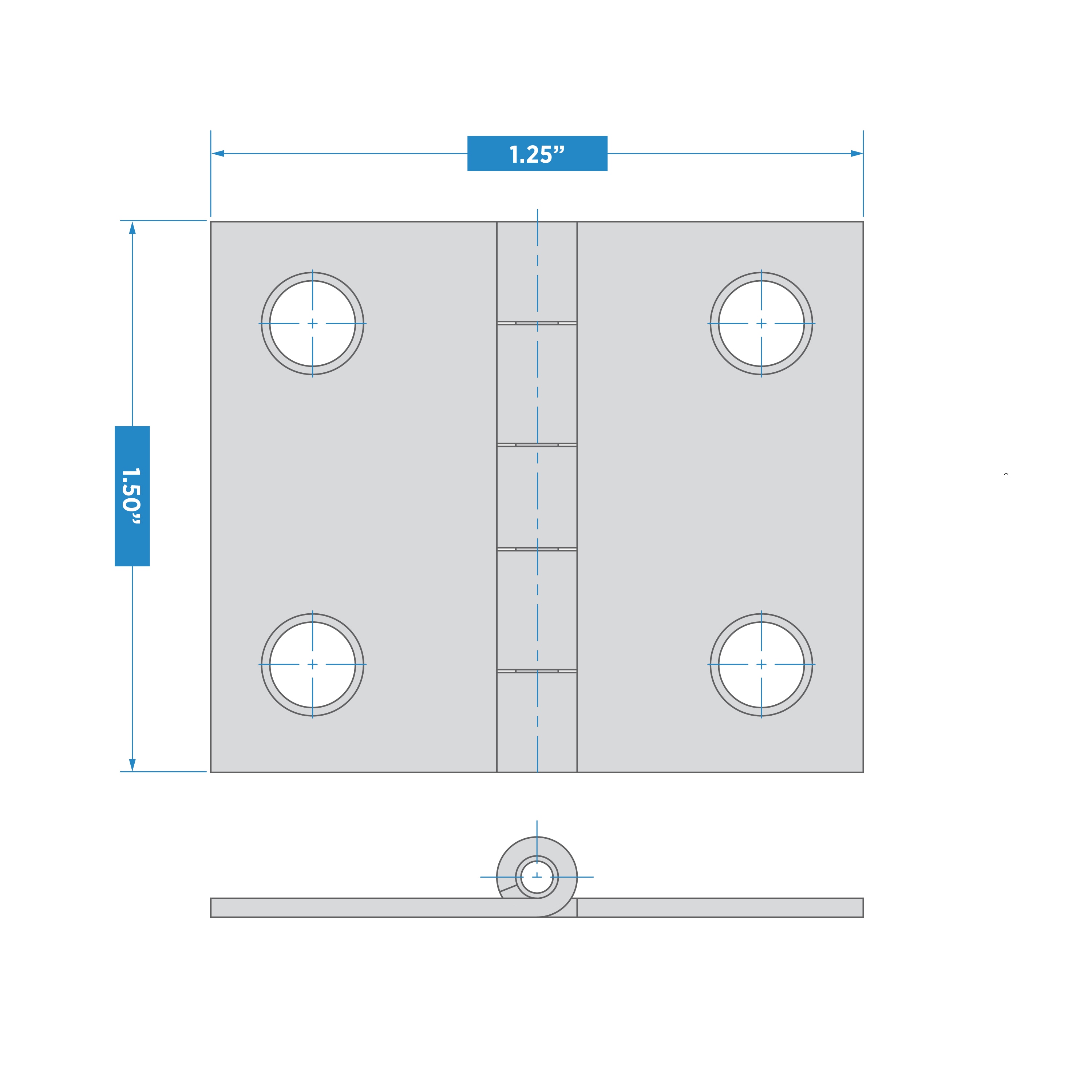 RELIABILT S841-553 Entry-Door-Hinges - View #5