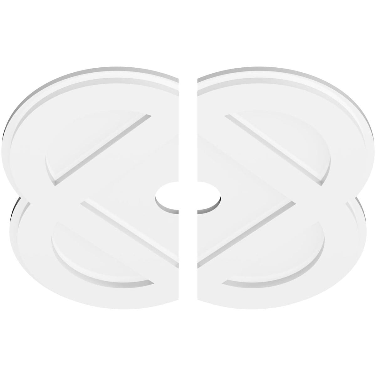 Ekena Millwork CMP22CE2-03000 Ceiling-Medallions - View #2