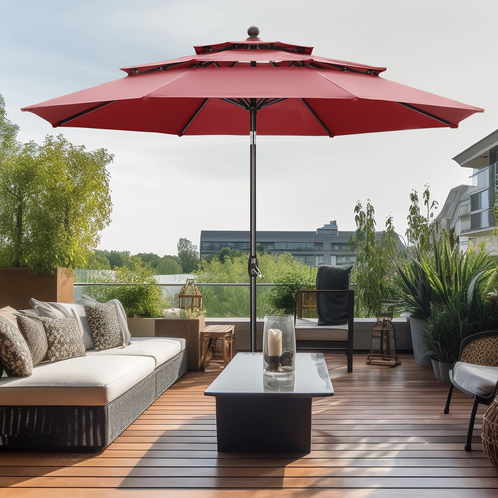 GDY 052MA-RD Umbrellas-2 - View #2