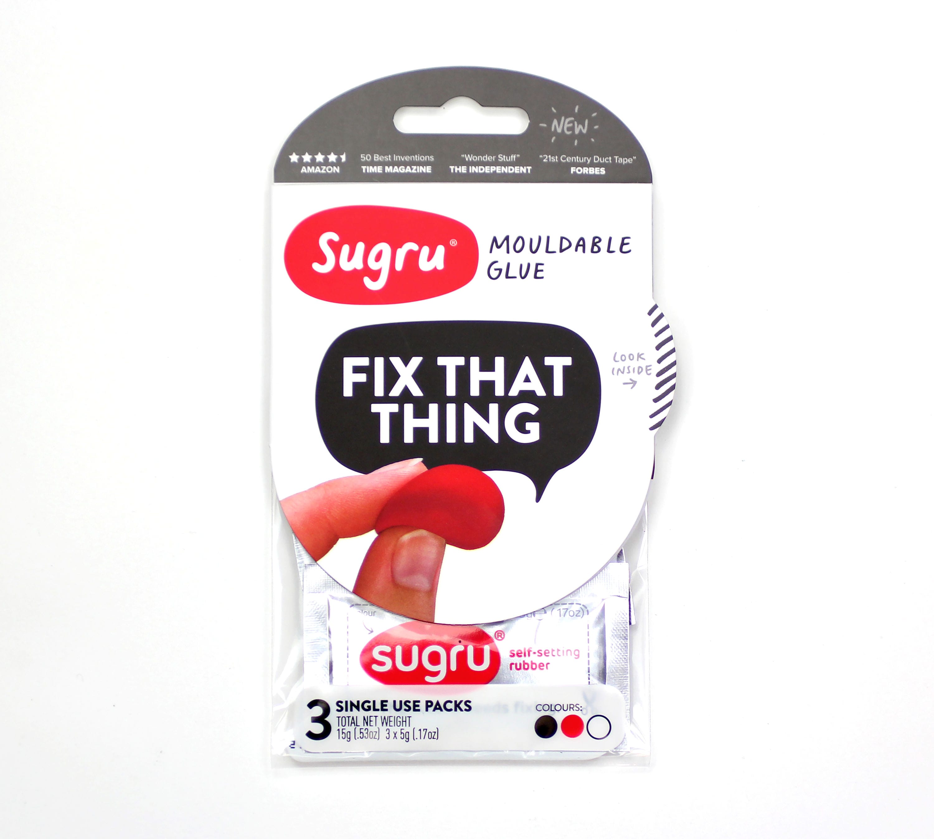 Sugru Moldable Glue - Original Formula - All-Purpose Adhesive