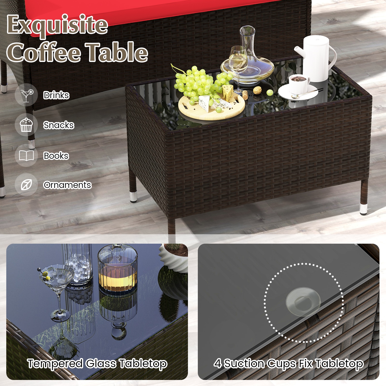 SUGIFT LW147SUGHY0003 Patio-Conversation-Sets - View #5