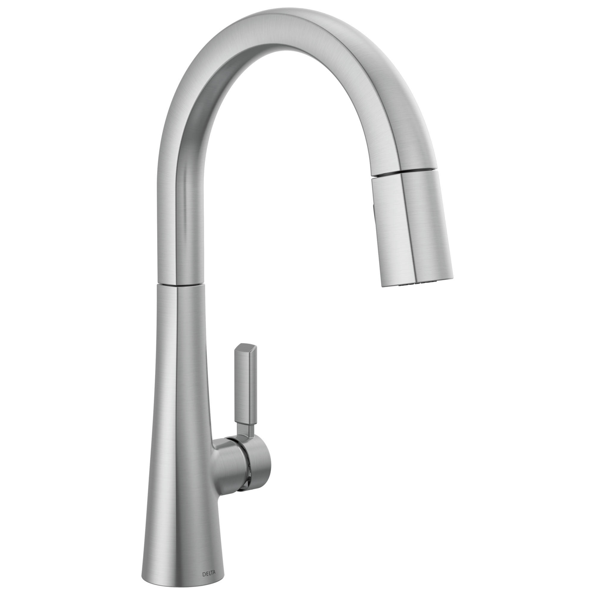 Delta Monrovia Lumicoat Arctic Stainless Single Handle Pull-down ...