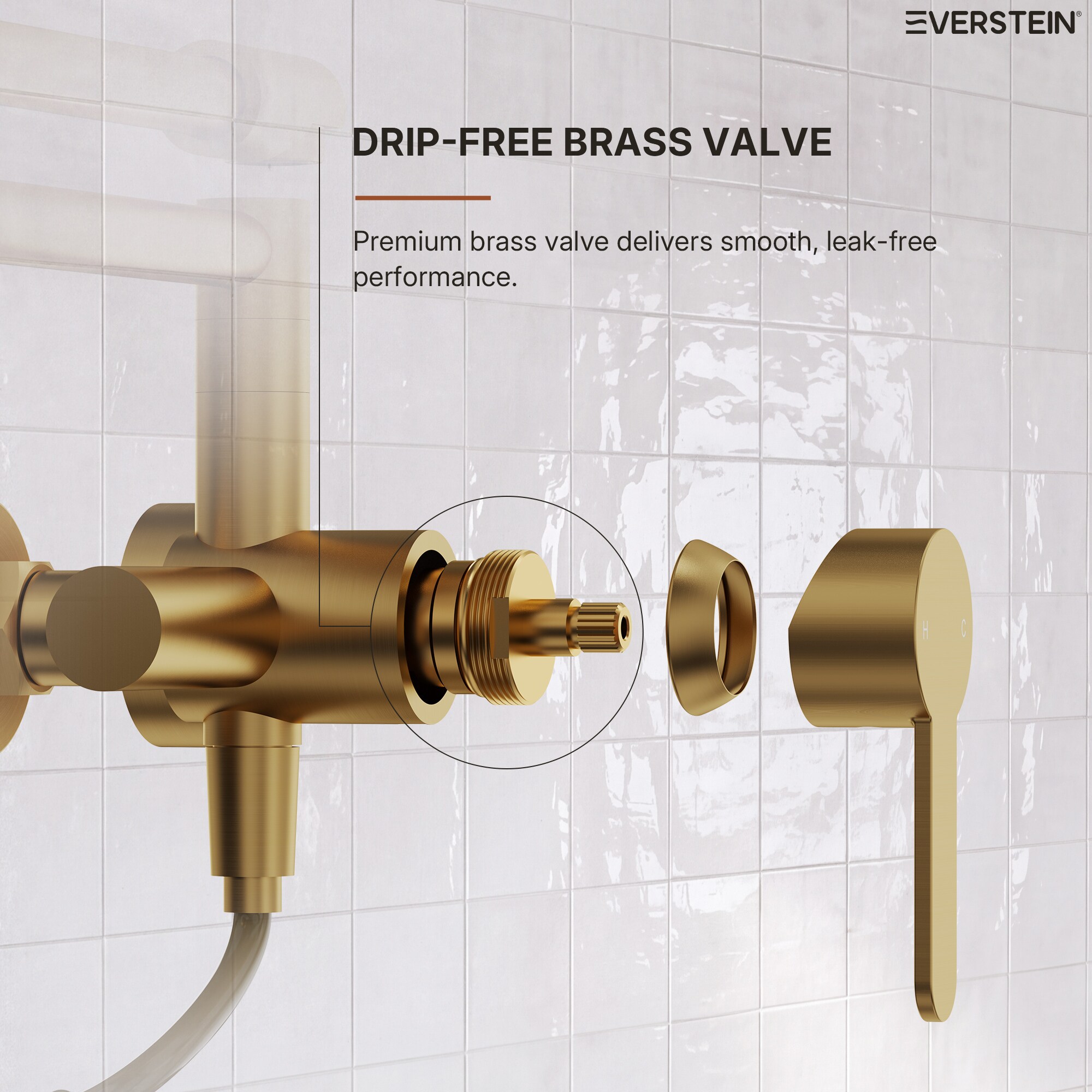 EVERSTEIN SFS-1087-GD Kitchen-Faucets - View #7