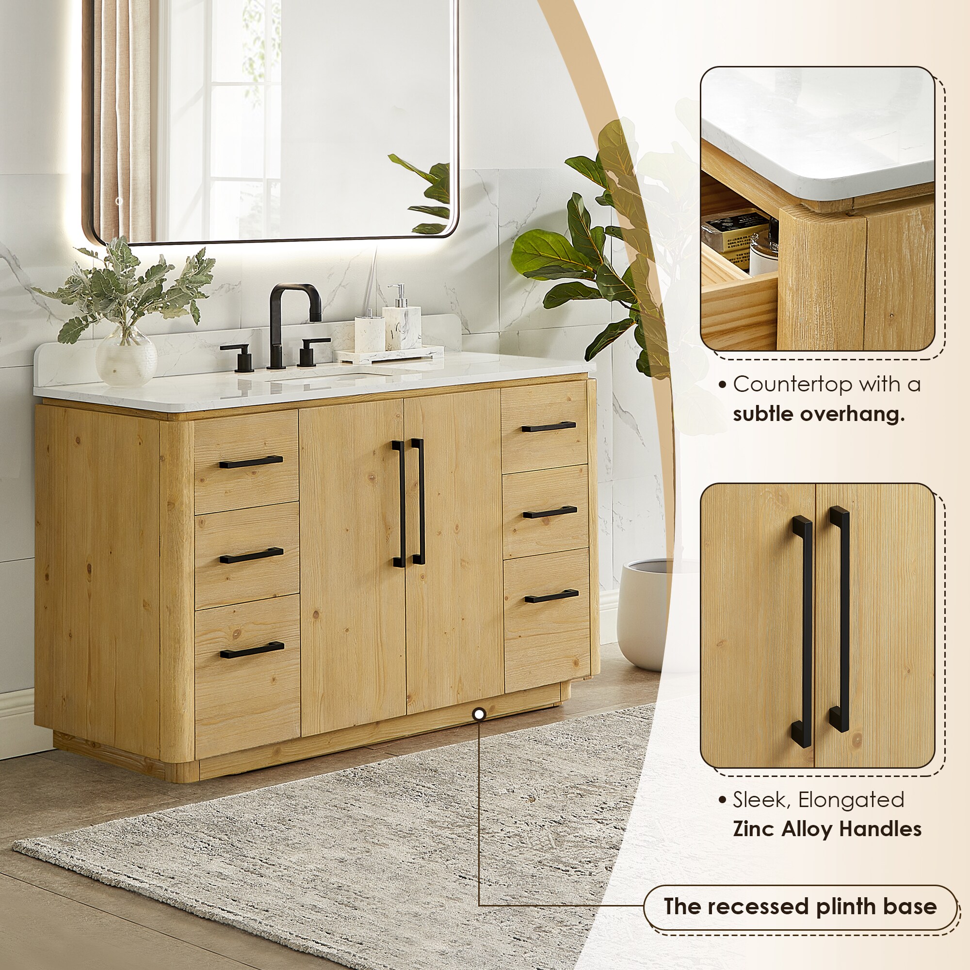 Altair 581054-NB-GW-NM Bath-Vanity-Combo - View #6