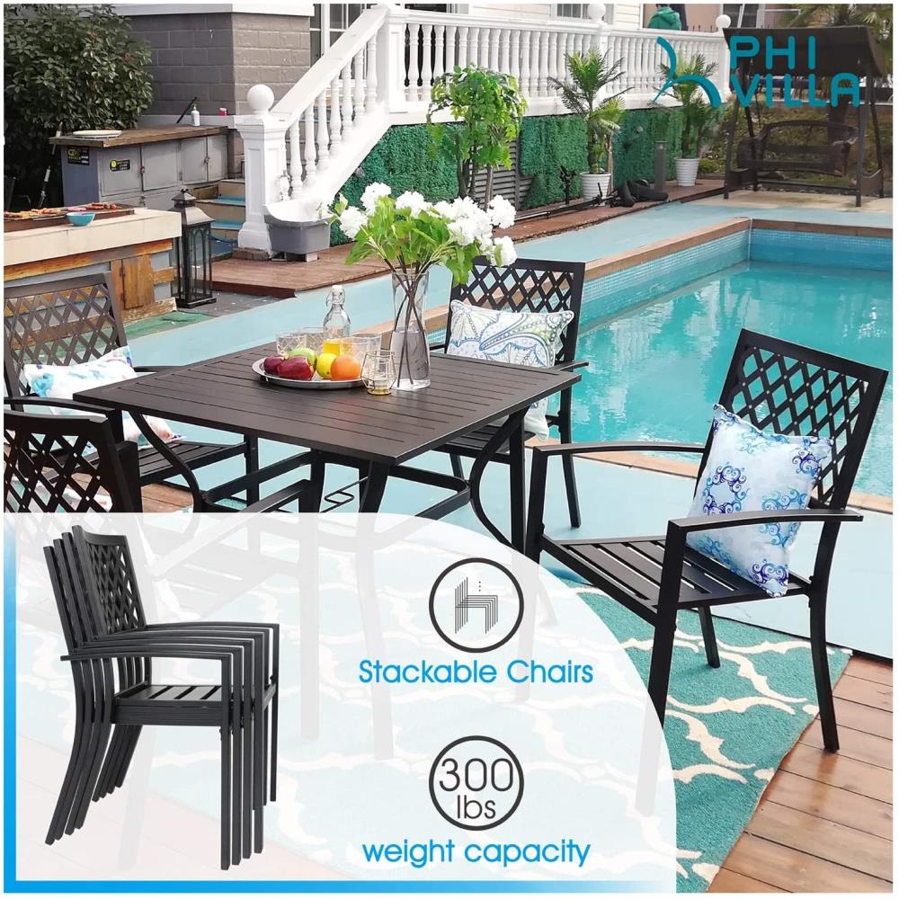PHI VILLA E02GF0701-059-01 Patio-Chairs - View #3
