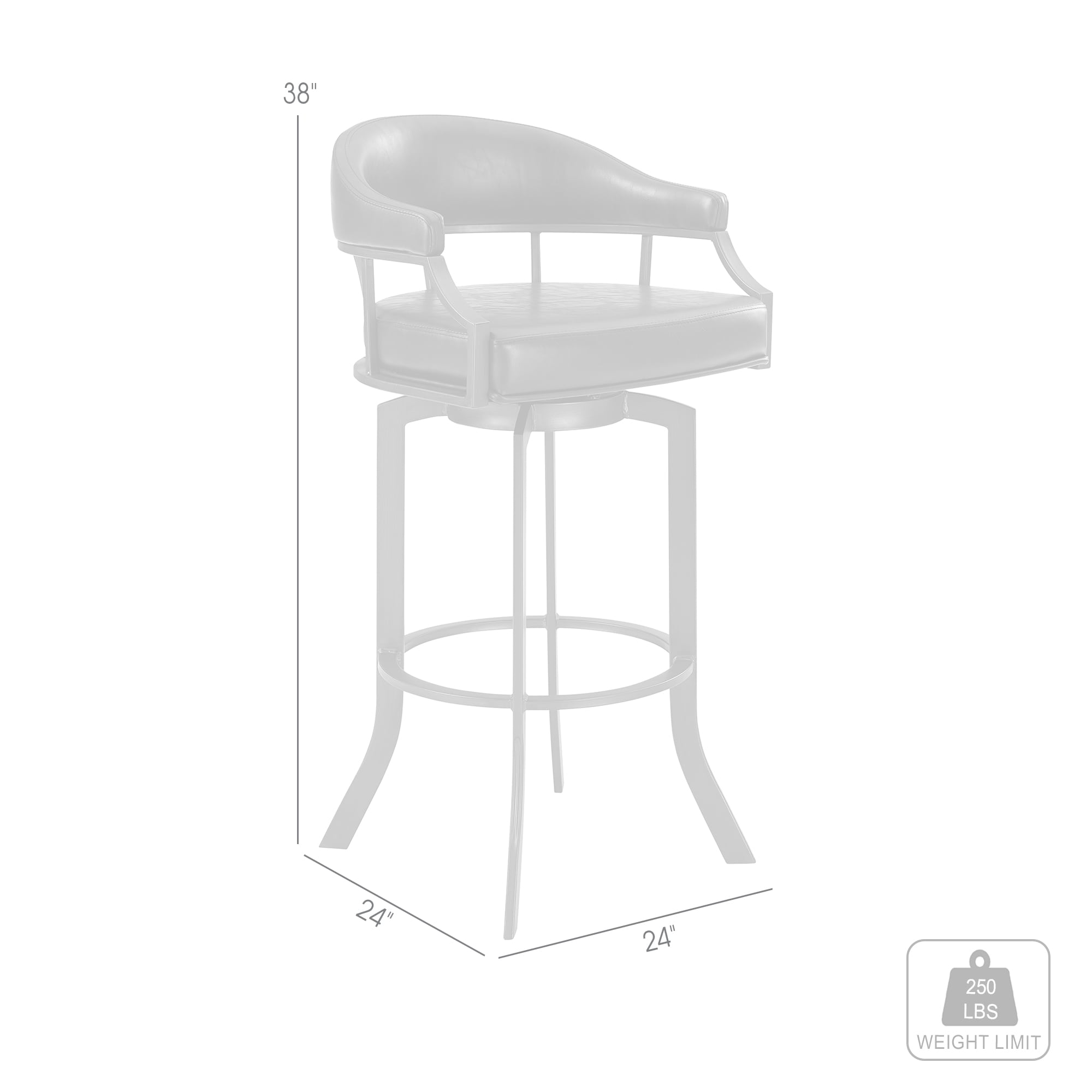 Armen Living 721535743315 stools - View #8