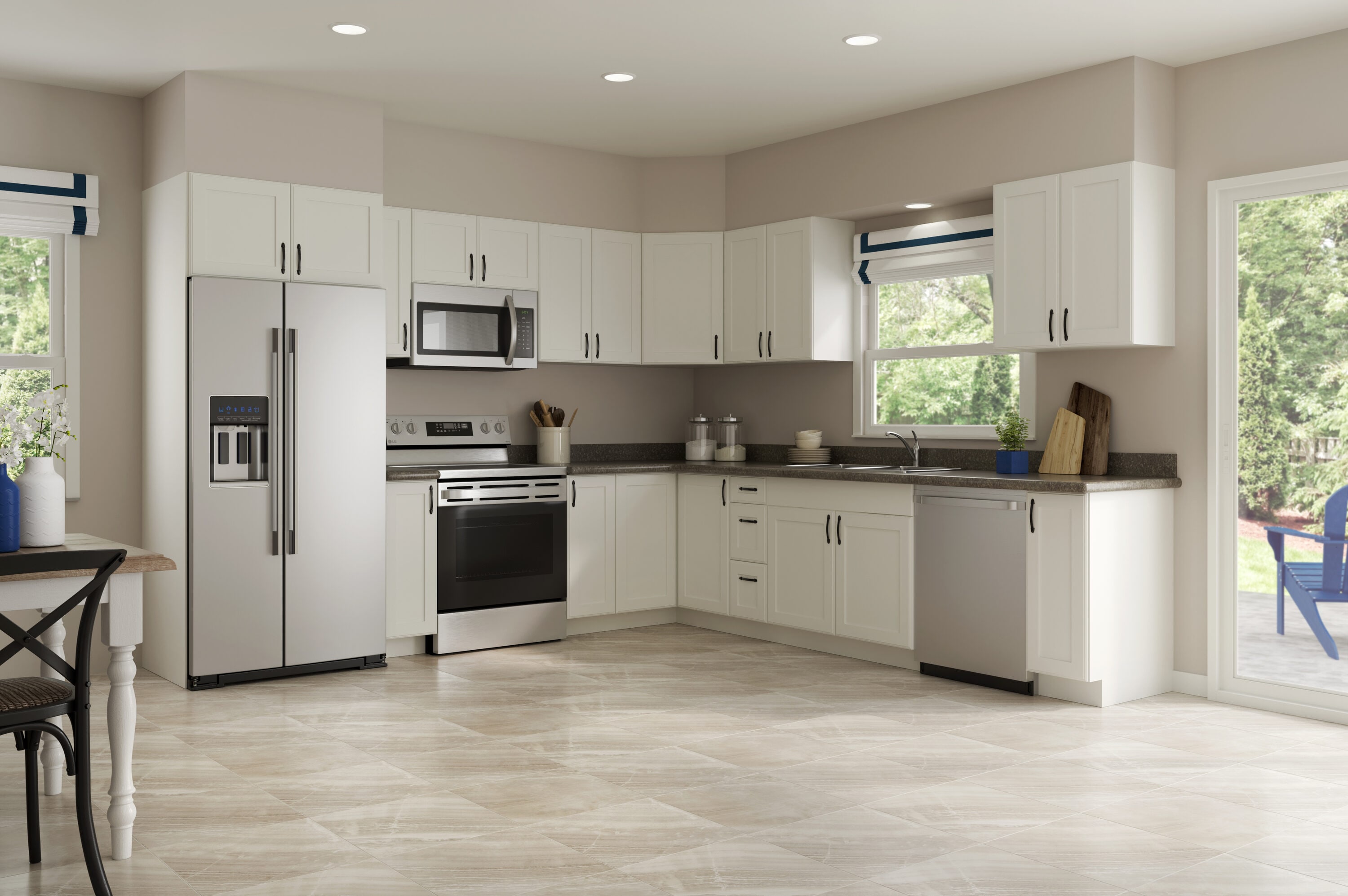 Style Selections LSS10544BPS Vinyl-Tiles - View #4