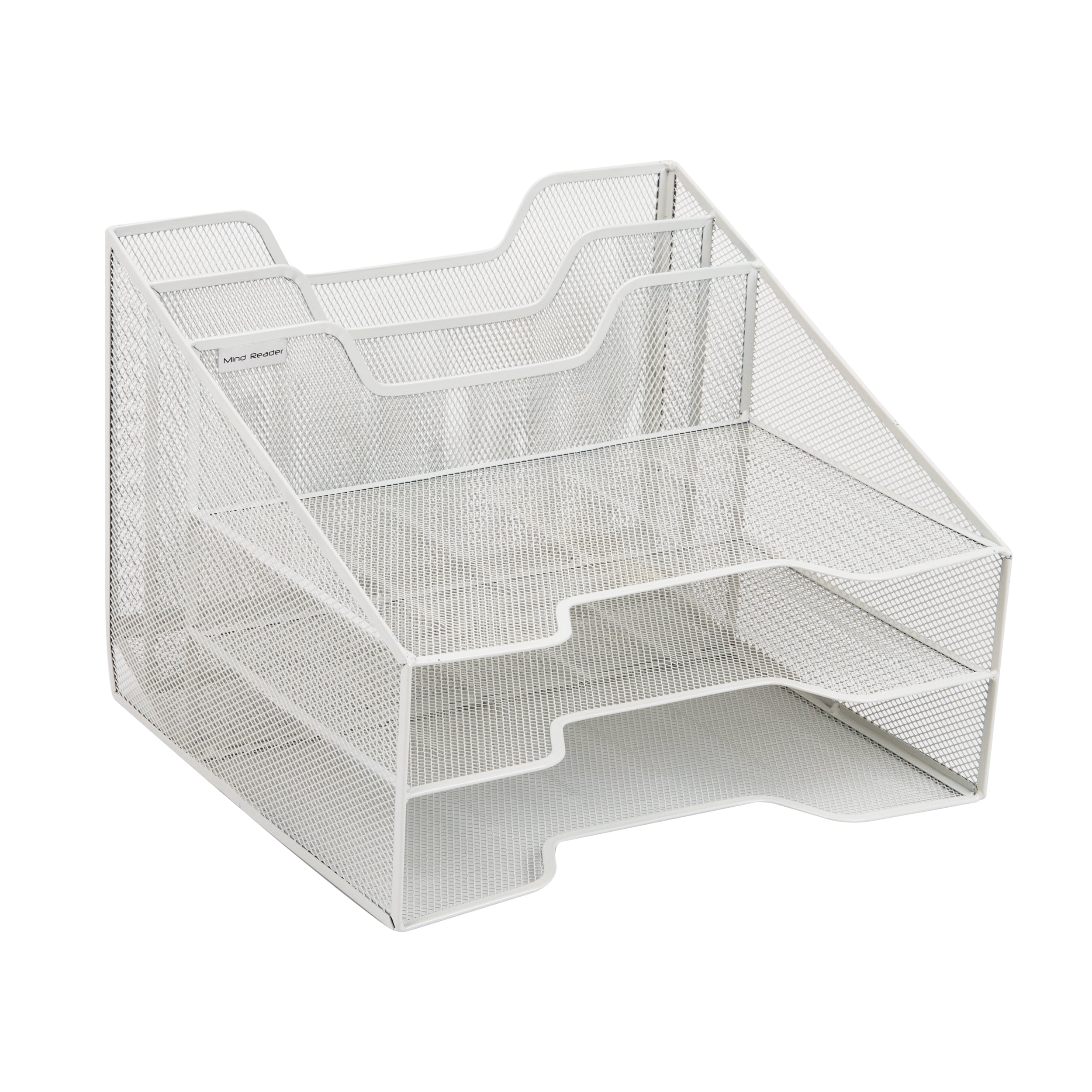 Mind Reader MESHBOX5-WHT Desktop-Organizers - View #7