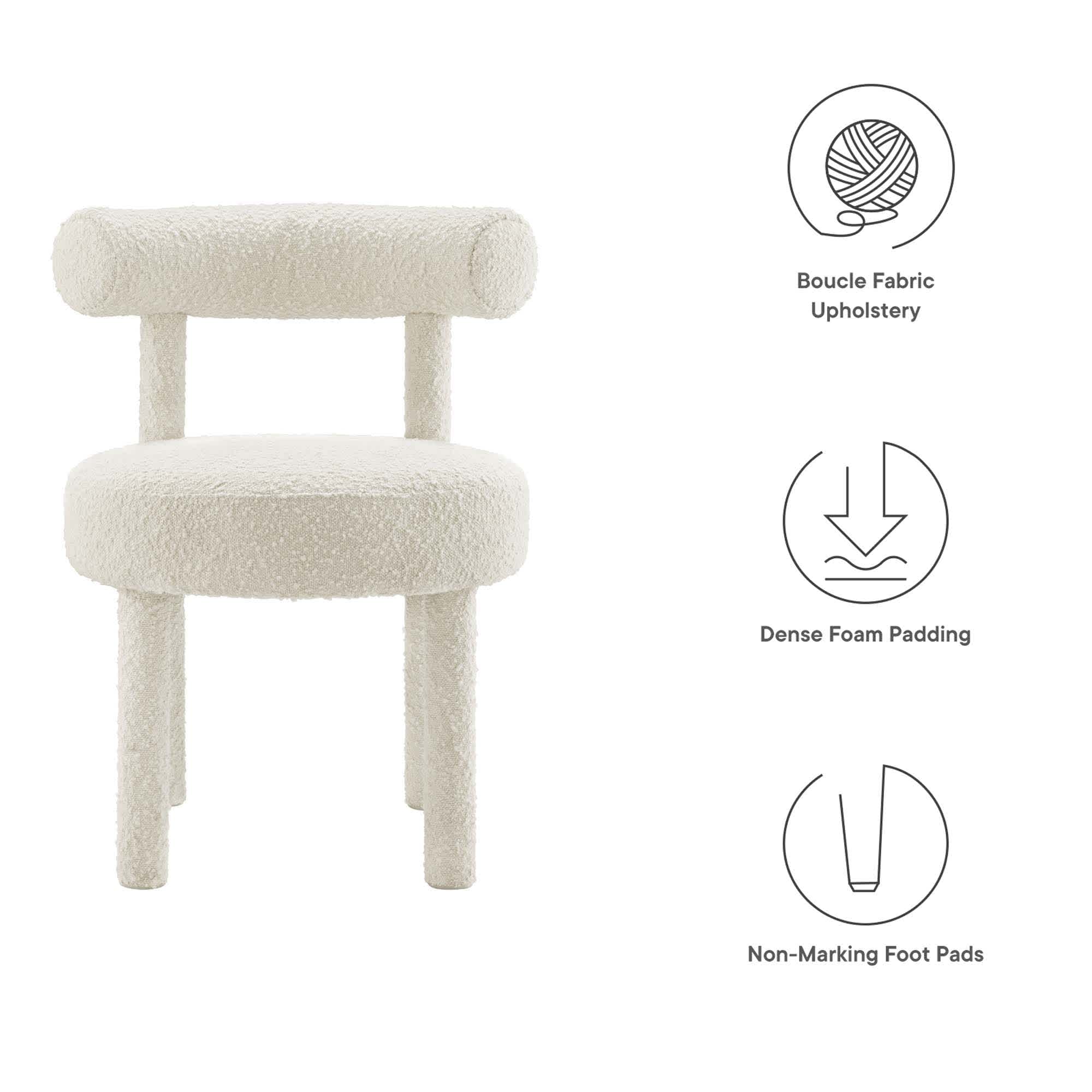 Modway EEI-6387-IVO Dining-Chairs - View #2