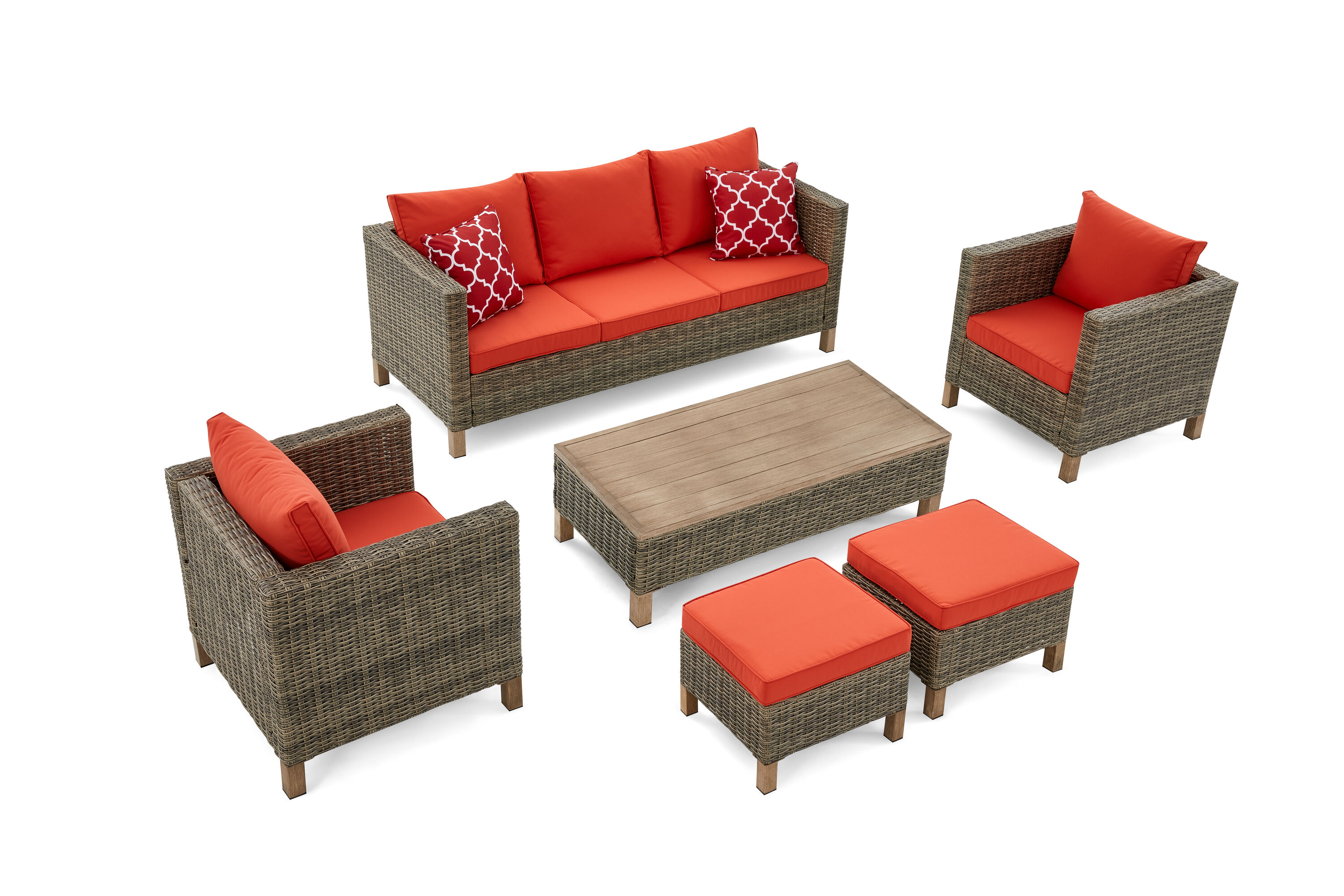 EDYO LIVING SMX02-OR Patio-Conversation-Sets - View #2