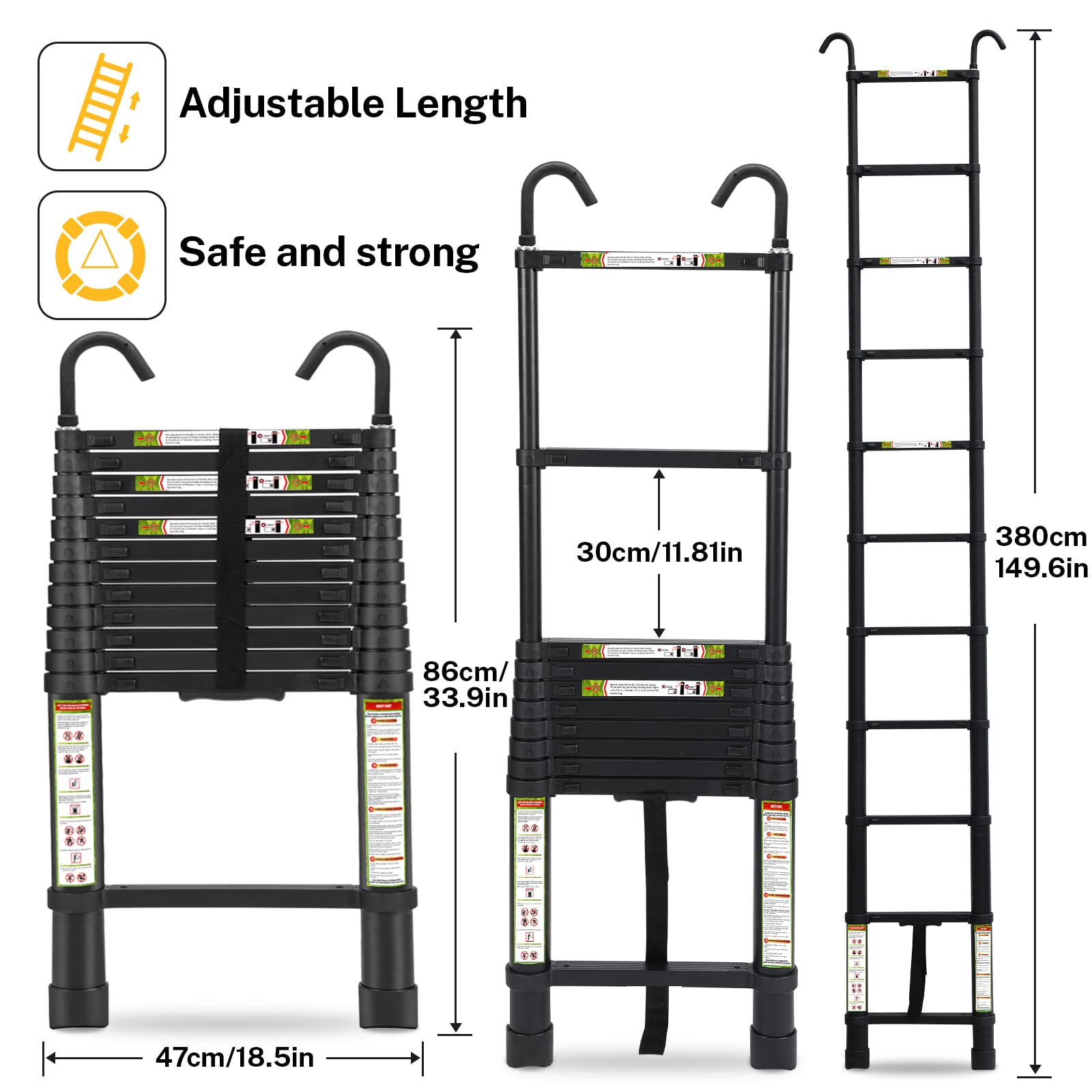 SenQWFa LDC0819C333 Multiposition-Ladders - View #2