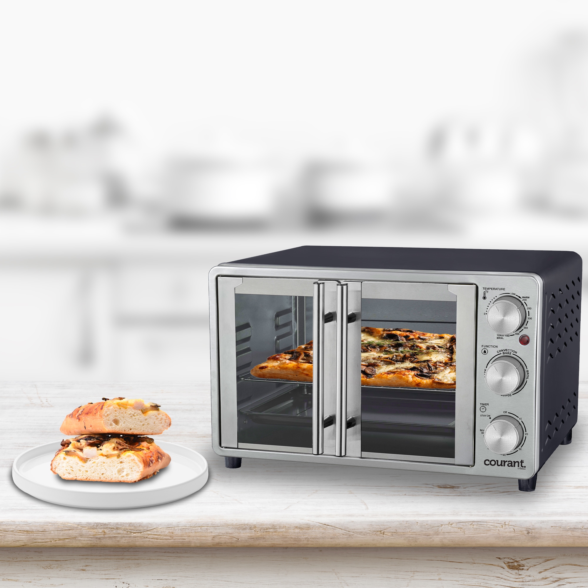 GE Mechanical Air Fry 7-in-1 Toaster Oven - G9OAABSSPSS 