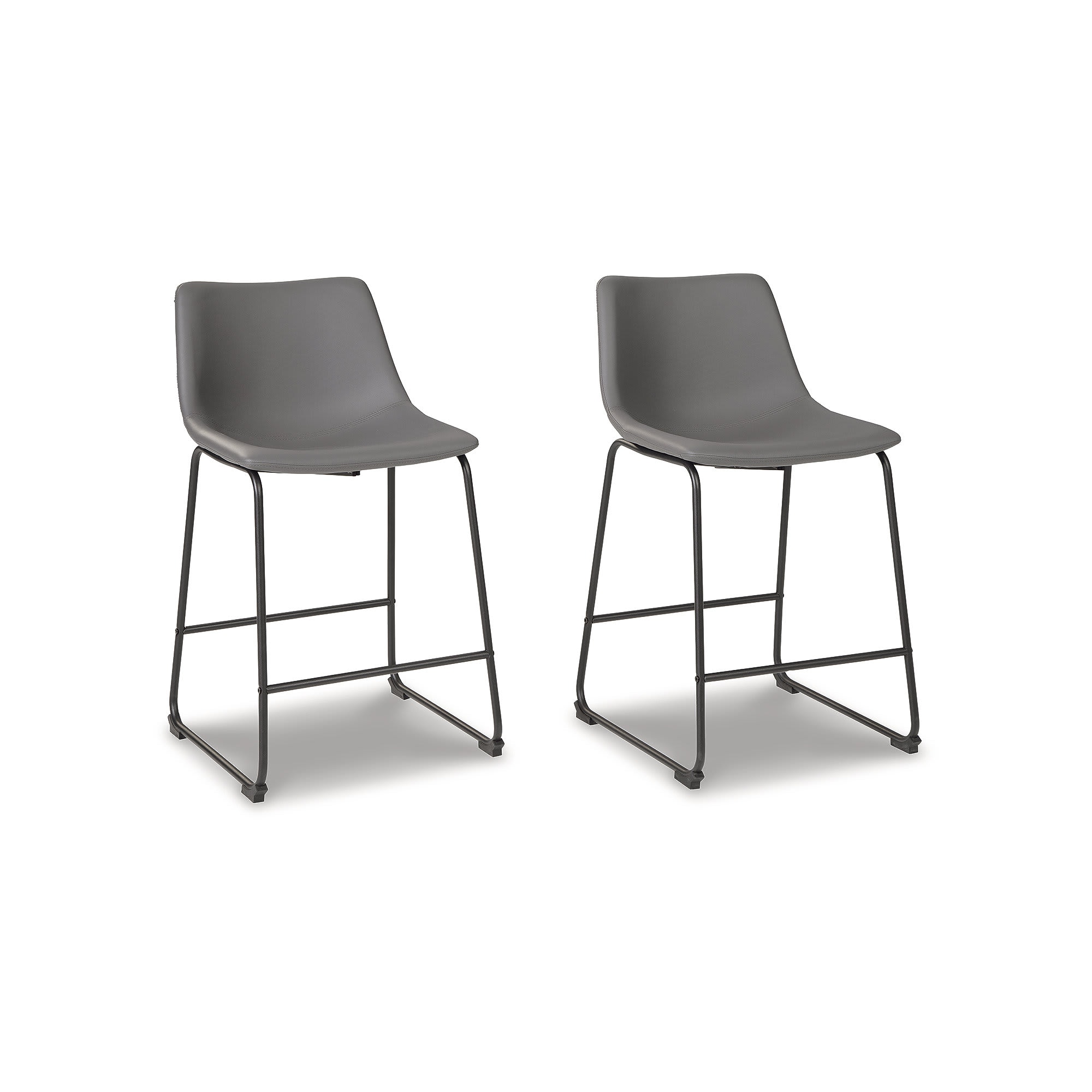 Signature Design by Ashley 428-273D Centiar Brown Counter Height Bar Stool Set of 2