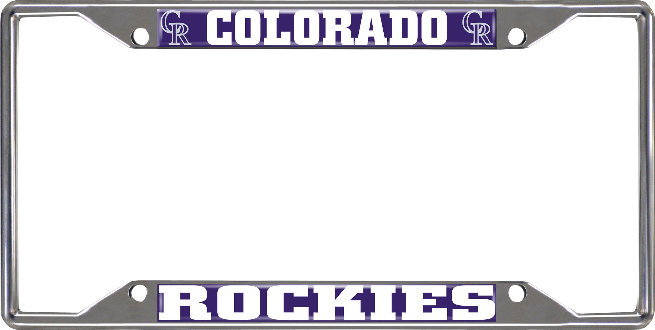 Fanmats  Colorado Rockies License Plate Frame