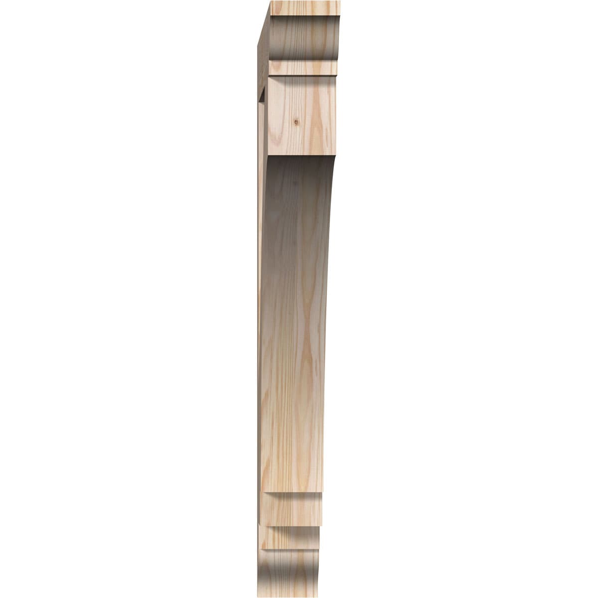 Ekena Millwork BKT04X28X32IMP01SDF Exterior-Brackets-Braces - View #2