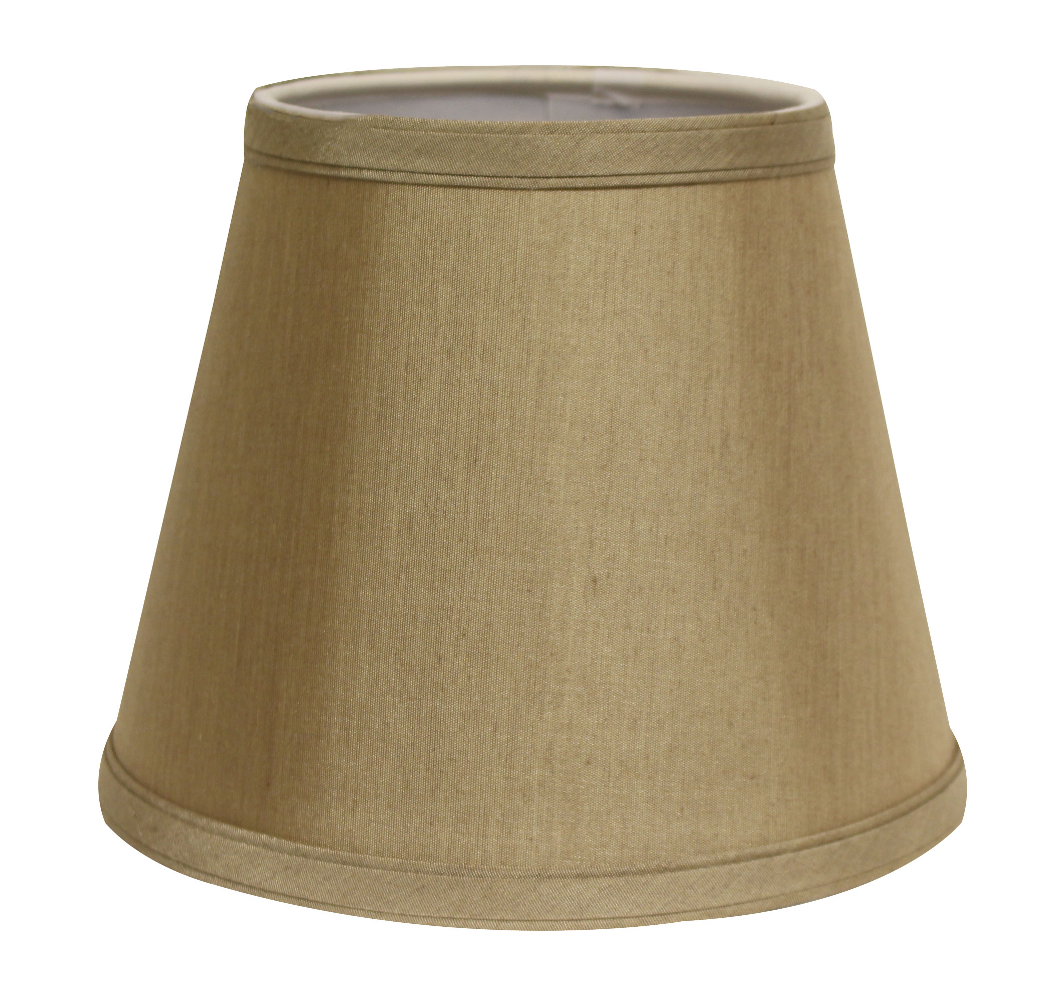 Tan Paper Empire Lamp Shade, 9 Inch Height Lamp Shades
