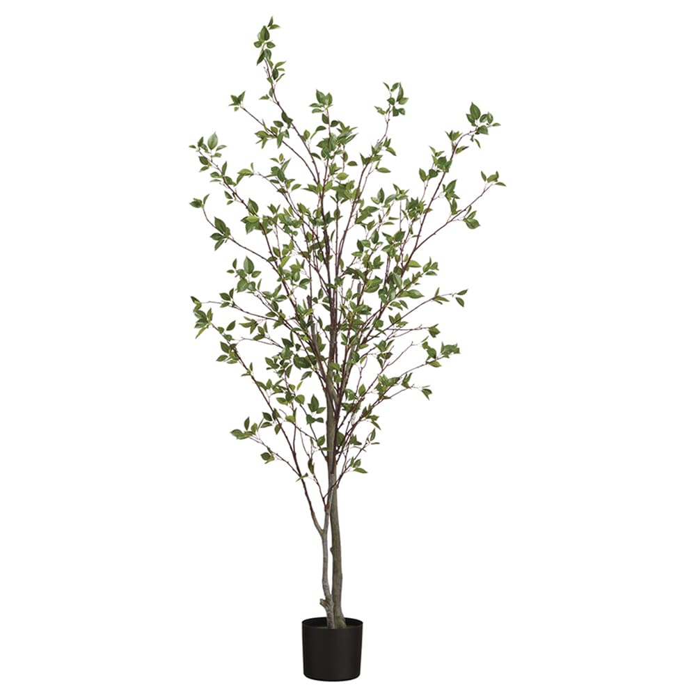 Allstate Floral LTC322-GR 72-in Green Indoor Floor Fir Artificial tree