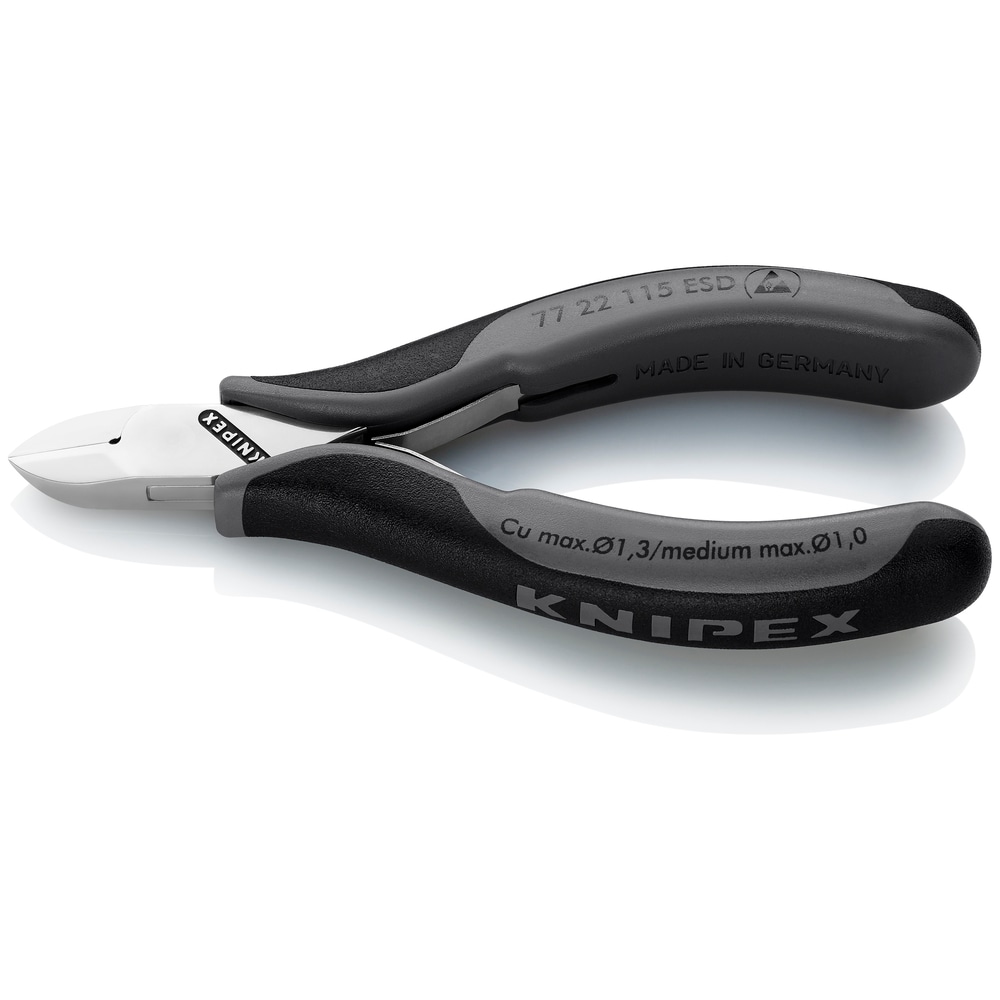 KNIPEX 77 22 115 ESD sidecutters - View #2
