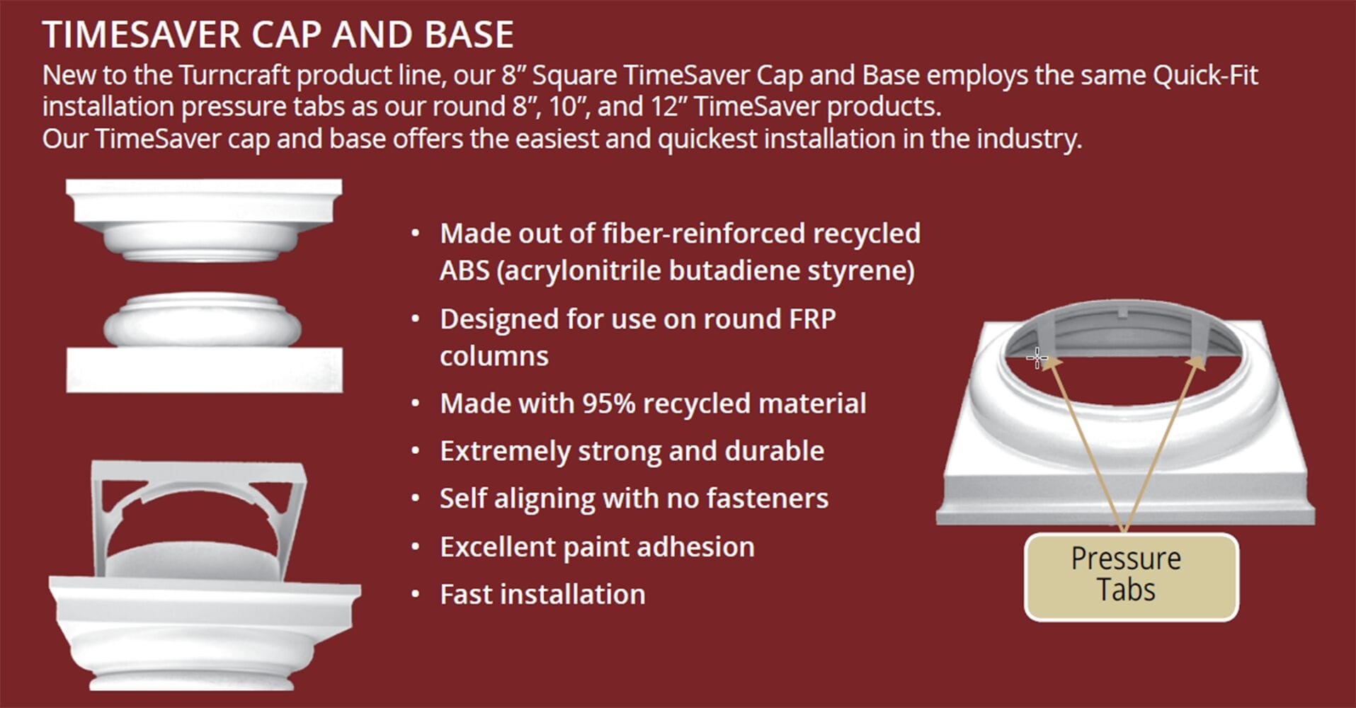 Turncraft 72260 Column-Cap-Base-Kits - View #2