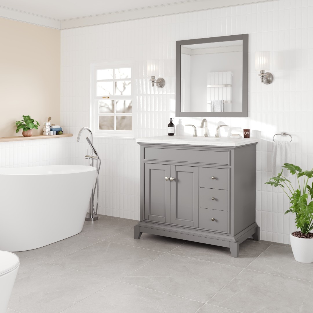 Eviva EVVN709-36GR Bath-Vanity-Combo - View #10