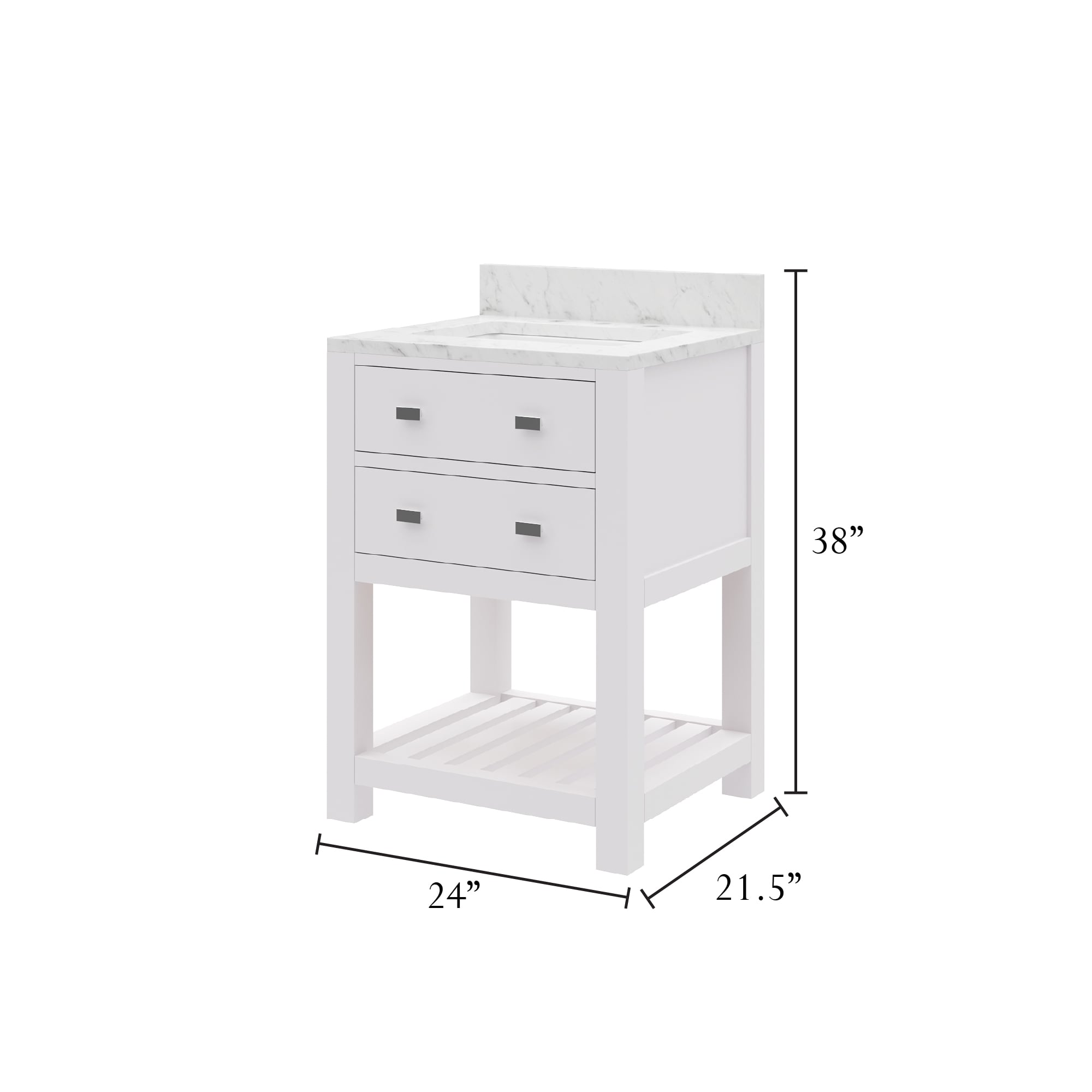 Water Creation MADALYN24W Bath-Vanity-Combo - View #10