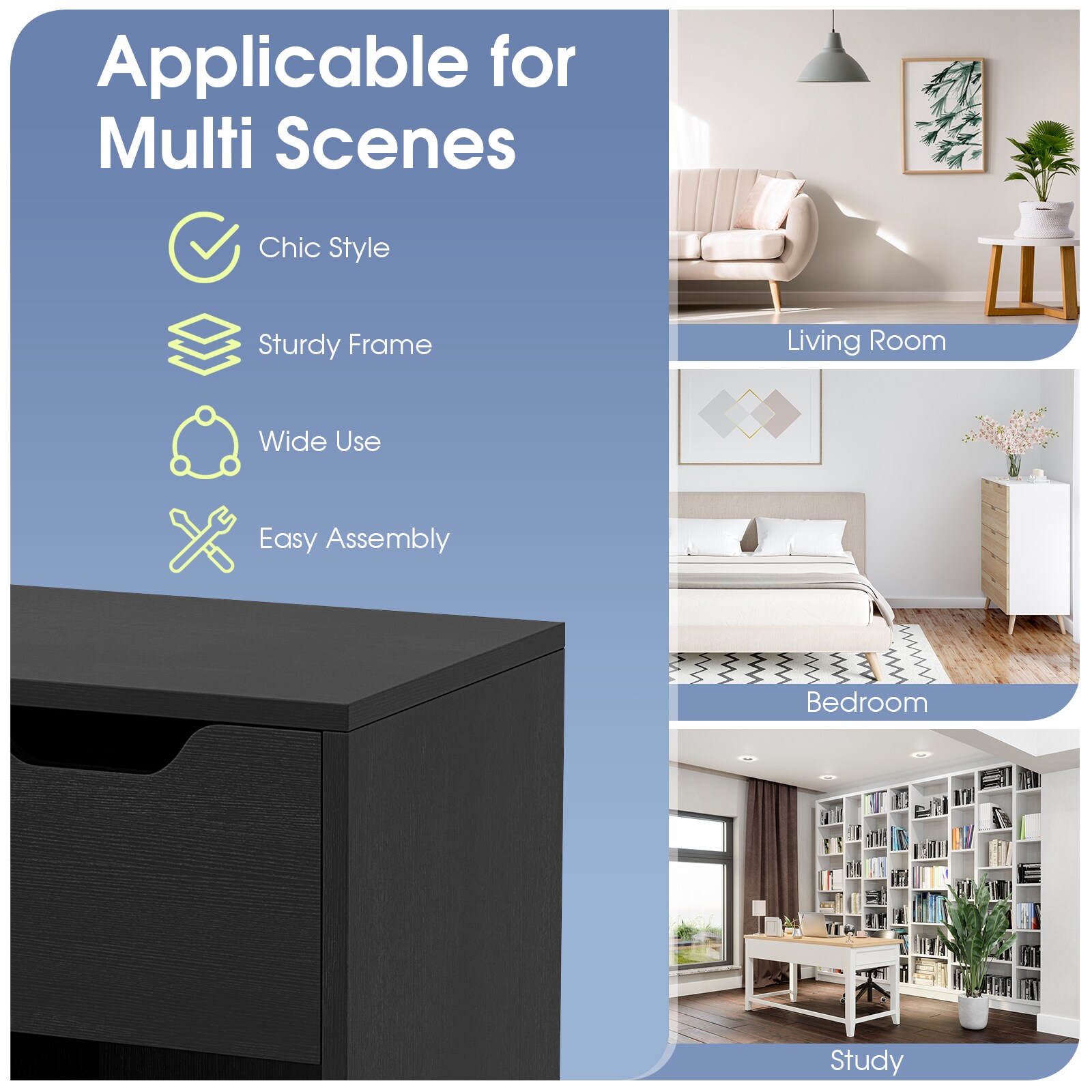 Volenca VOL-S6NP46 Laminate-Storage-Cubes - View #4