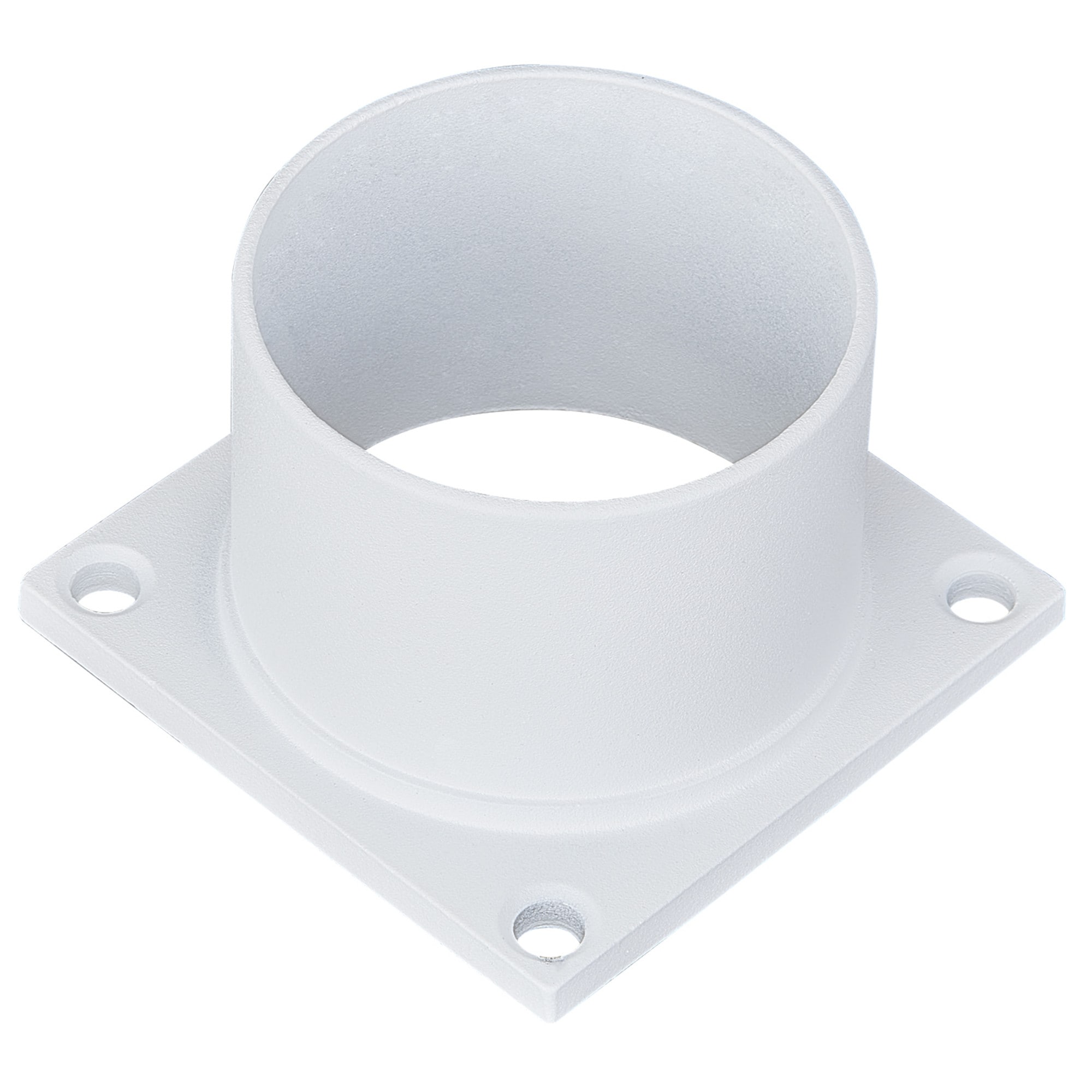 Design House 590059 2.25-Inches White Traditional Outdoor Pier mount