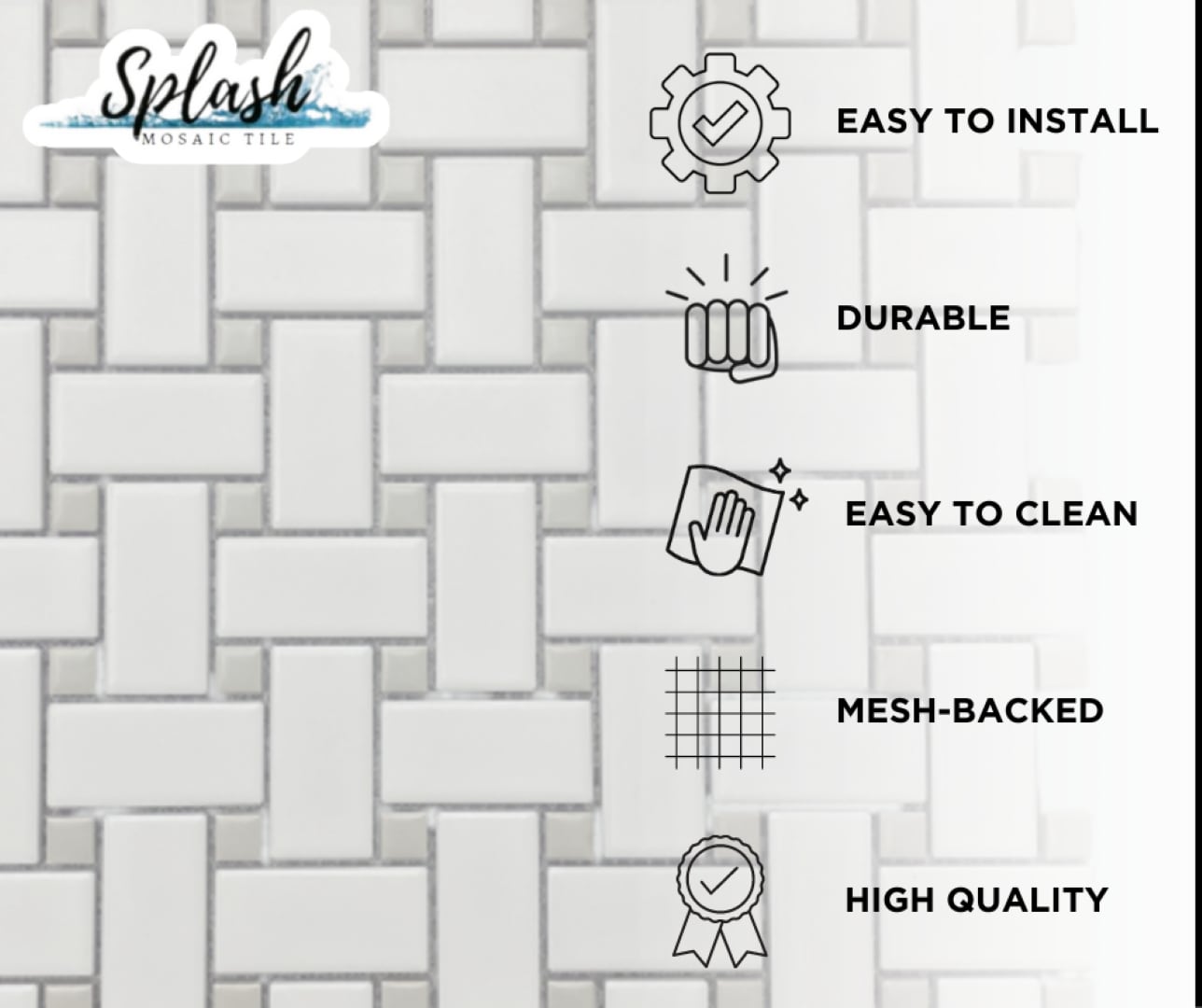 Splash Mosaic Tile SPUFCC115-12M Ceramic-Tile - View #4