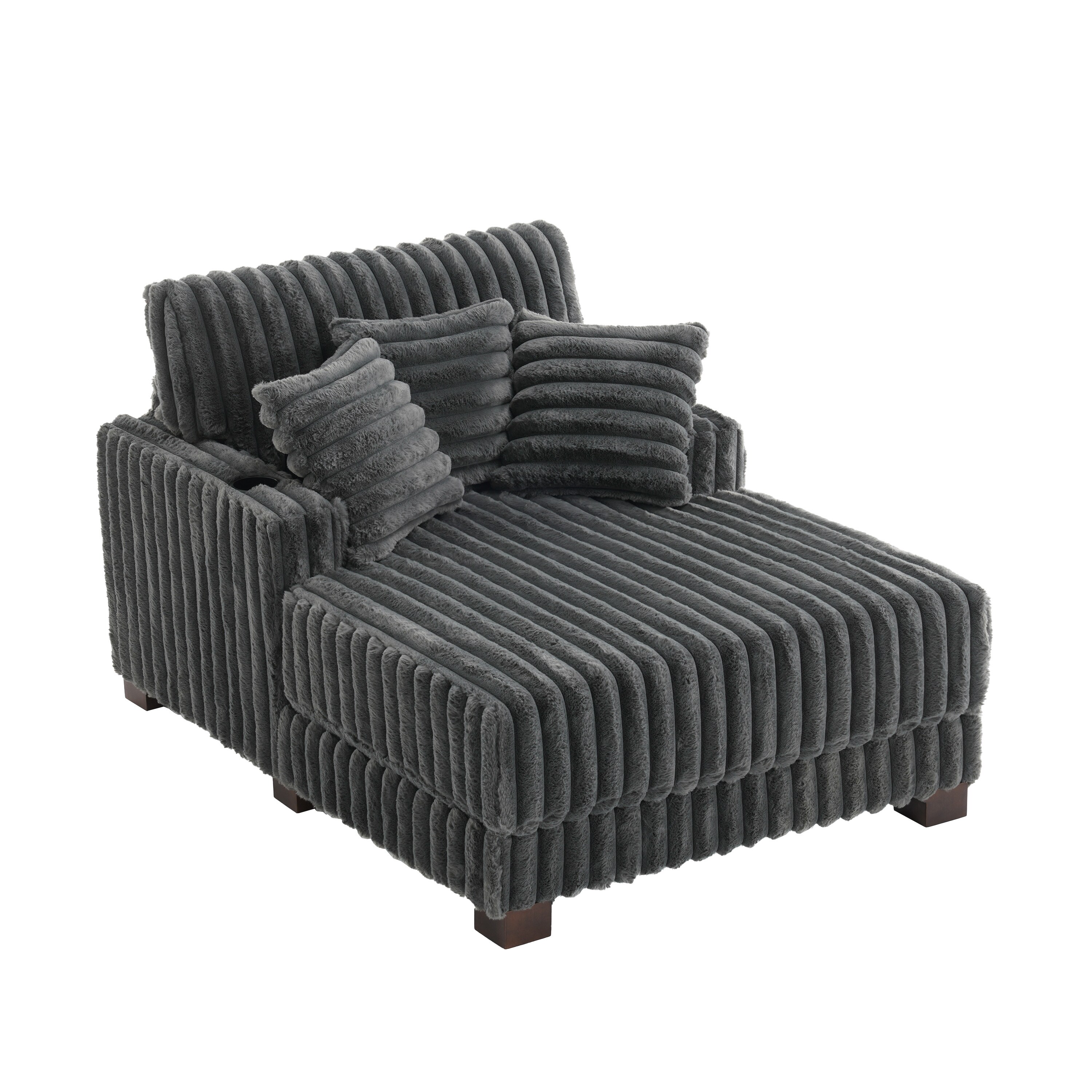 Dreamsidea LS-CH65-RH-DGRA Chaises-Settees - View #15