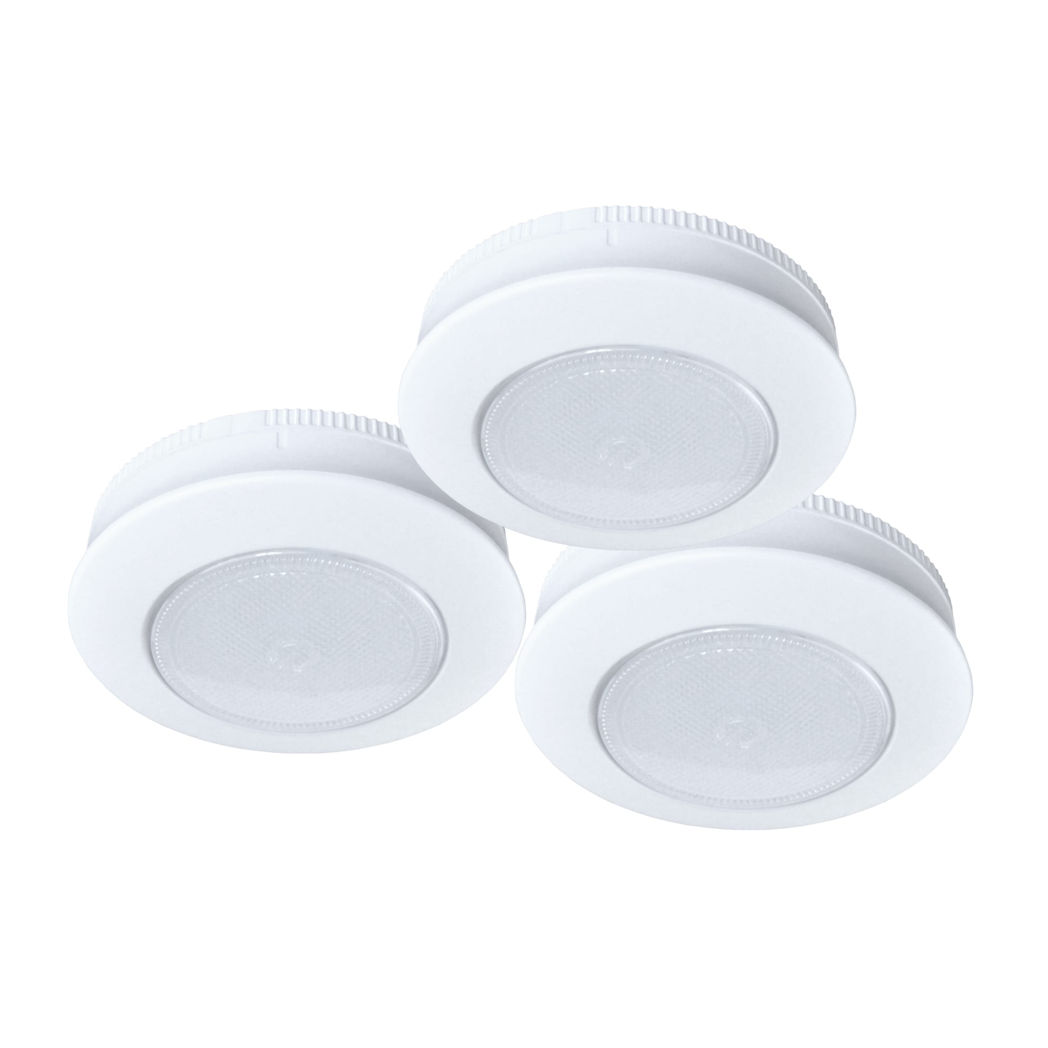 ecolight 3-Pack 3-in Battery Puck Light in the Puck Lights