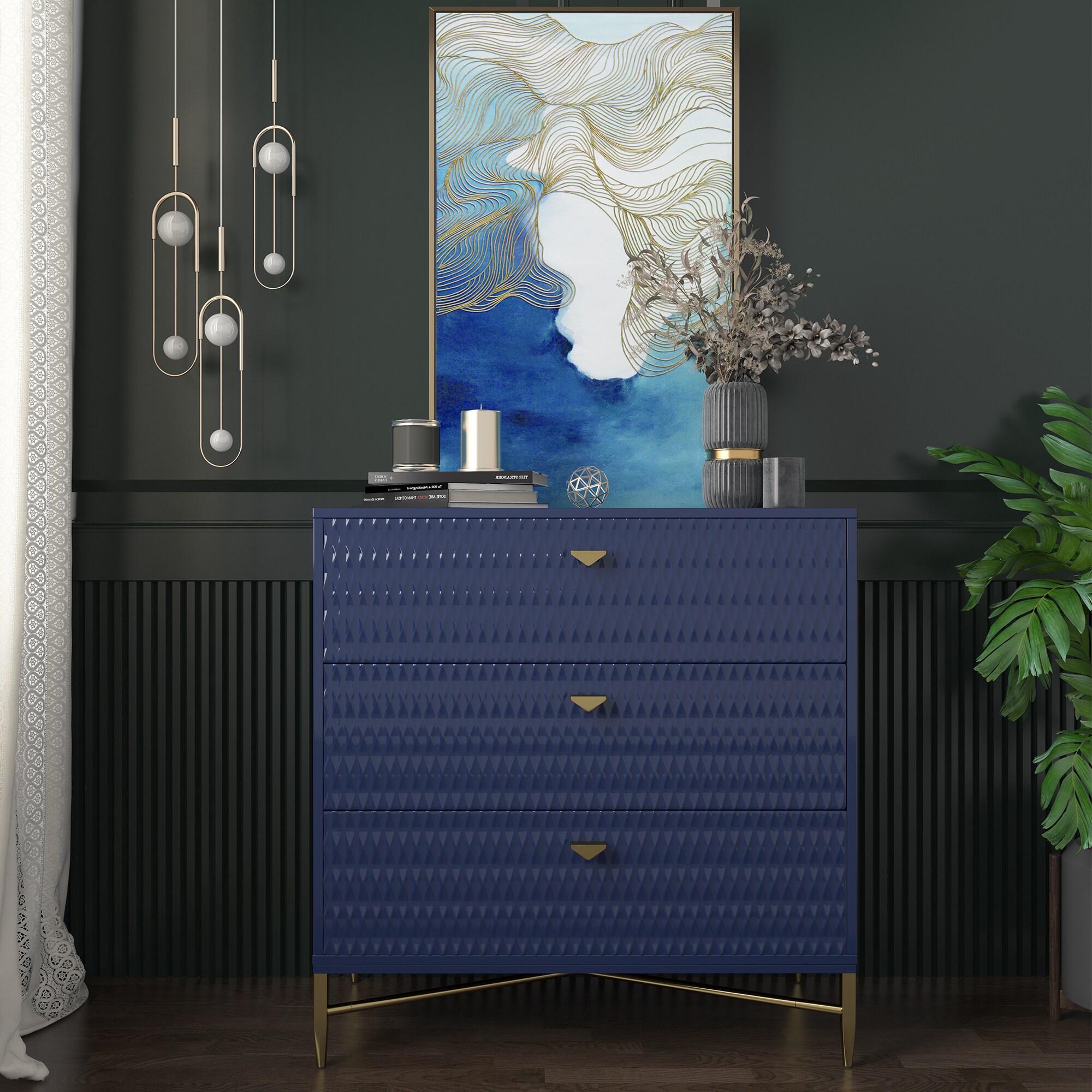 Clihome CL-JH022-014BL-N nightstands - View #7