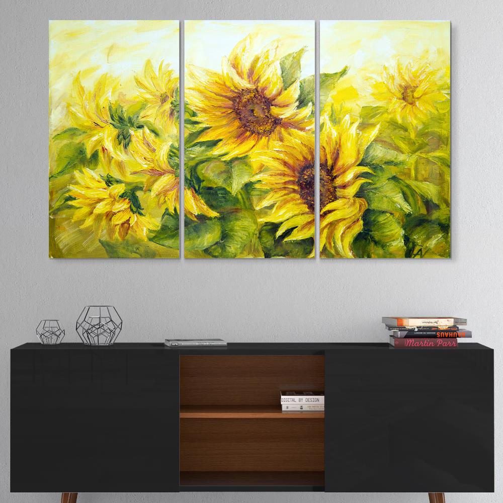 Designart 28-in H x 36-in W Floral Metal Print at Lowes.com