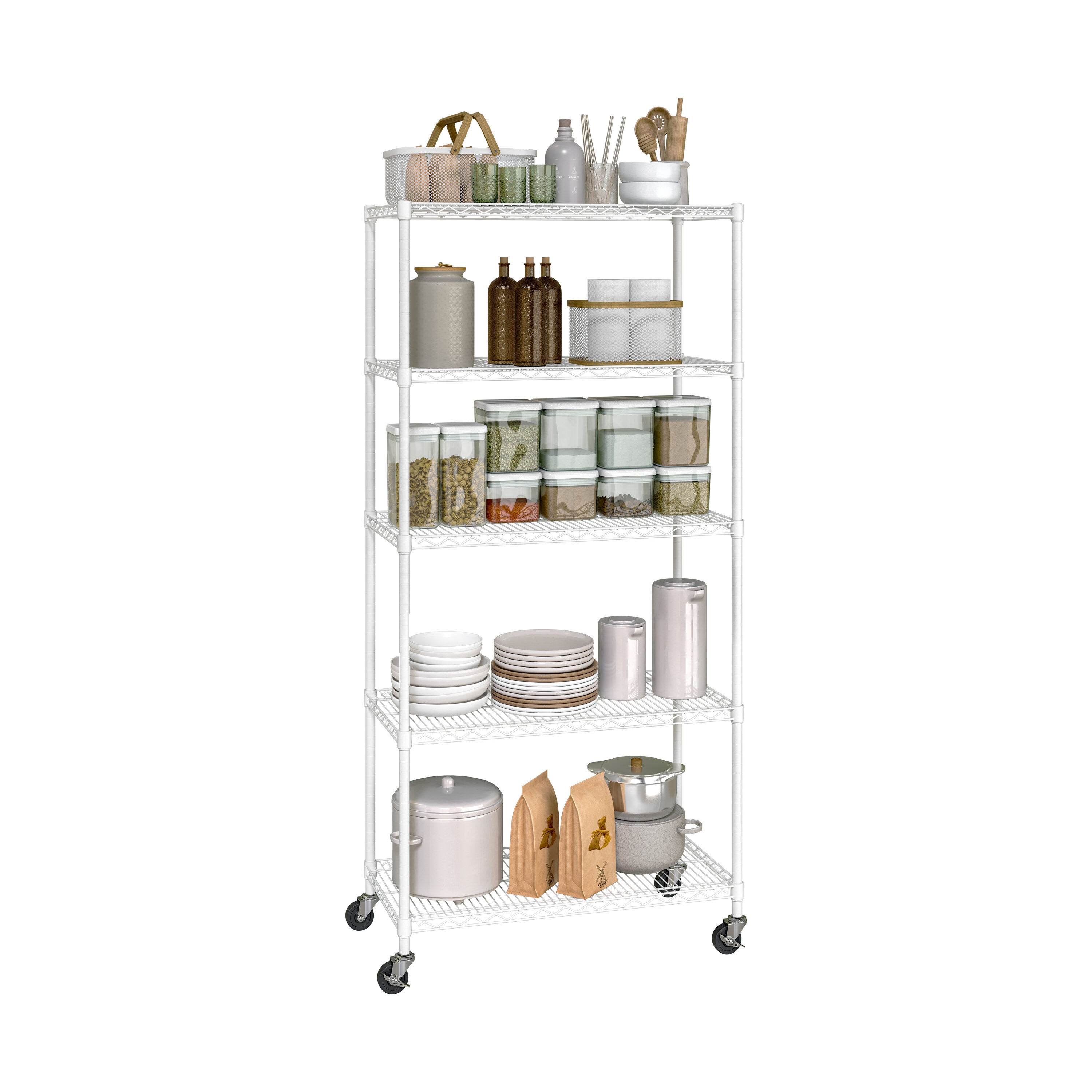 Seville Classics SHE15392B Free-Standing-Shelving - View #9