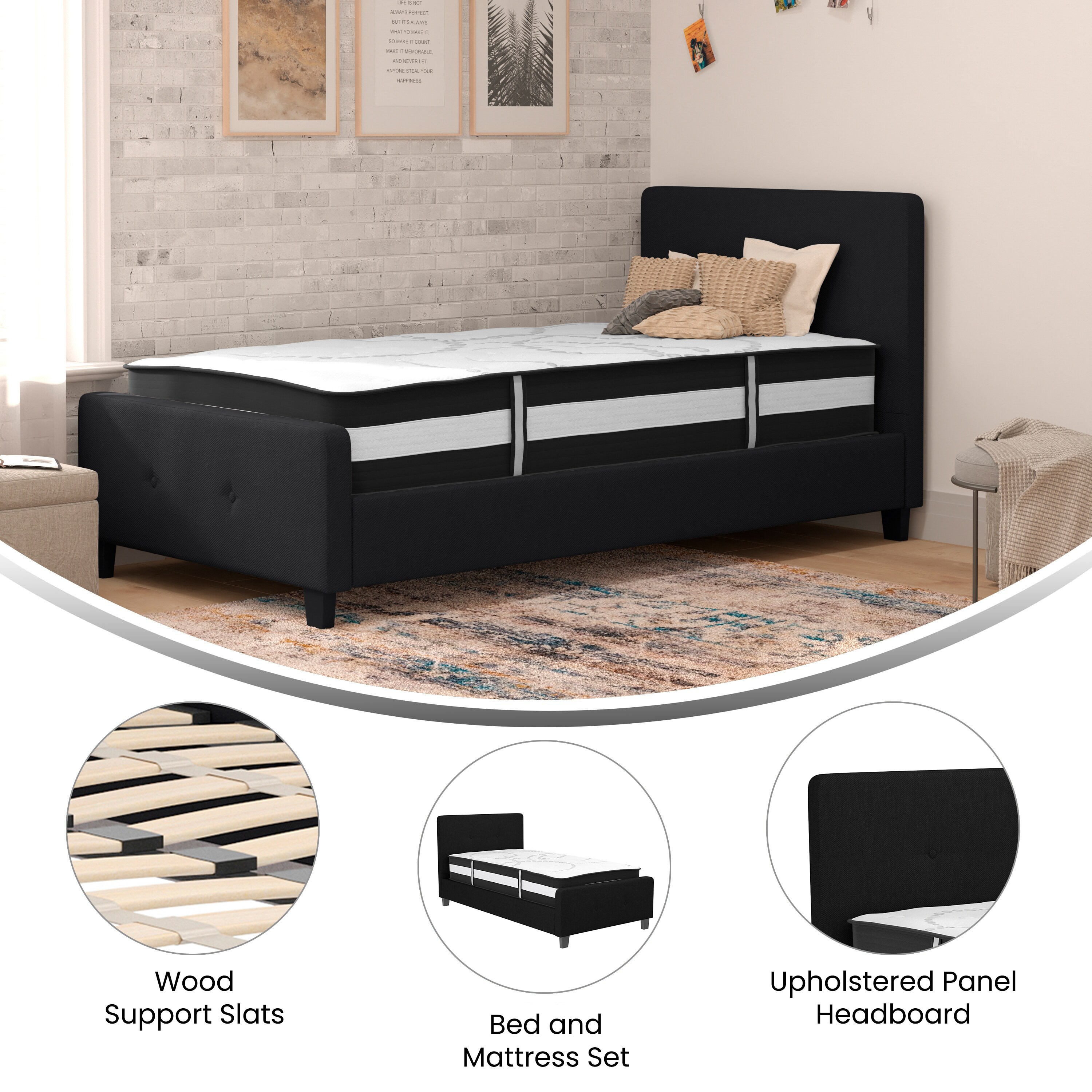 Flash Furniture 889142254553 beds - View #3