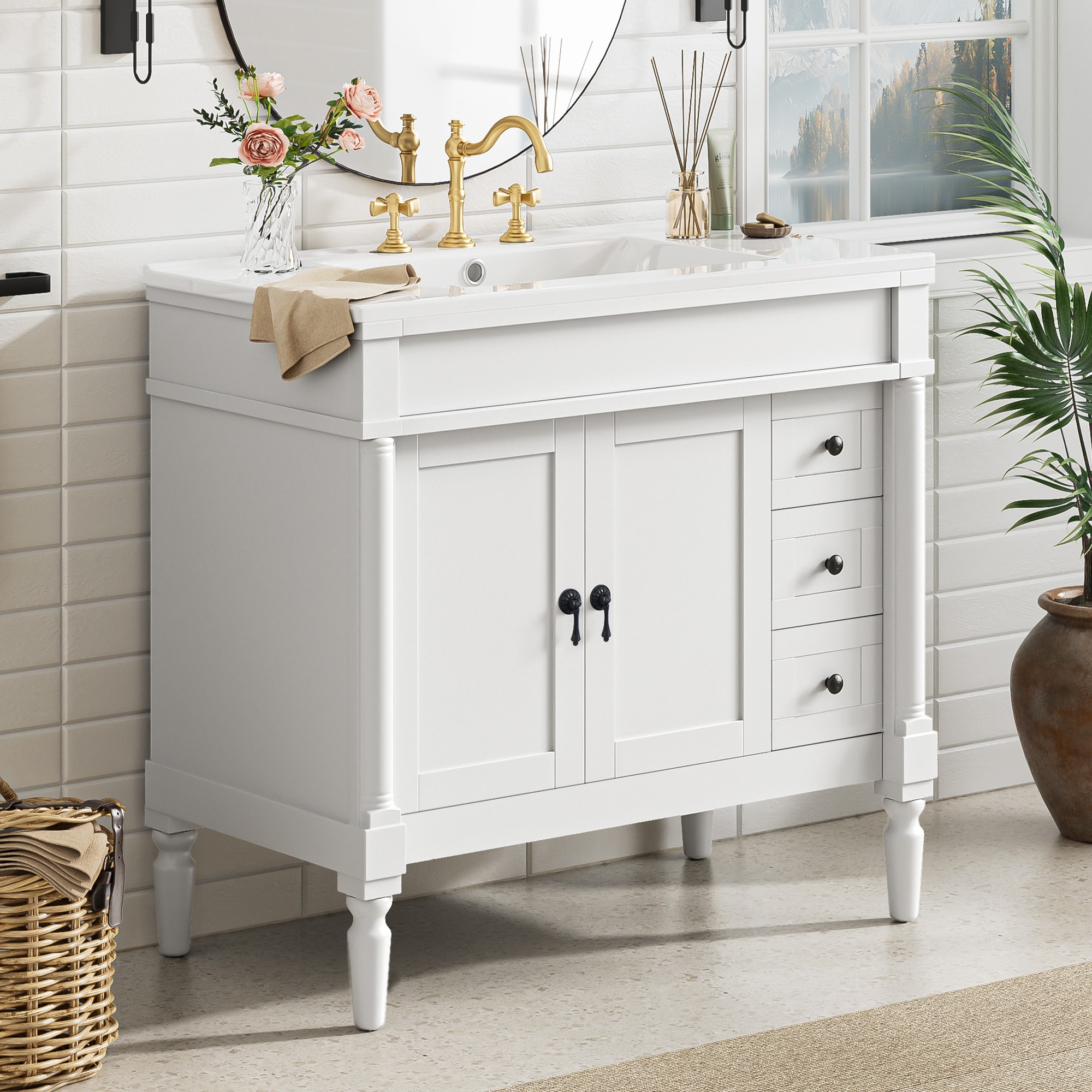 Iseryn YSG165KP300 Bath-Vanity-Combo - View #19