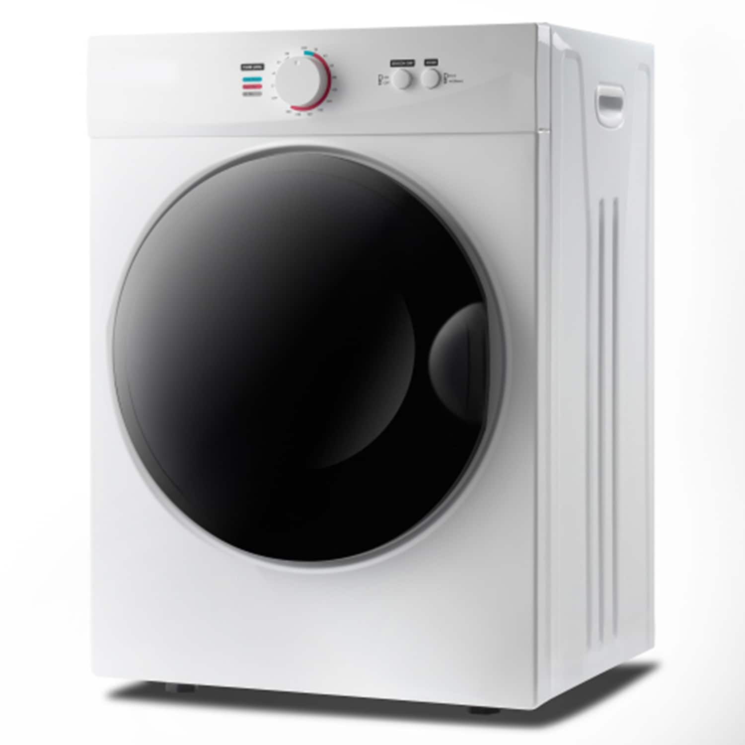 BLACK+DECKER 3.5-cu ft Portable Electric Dryer (White) in the Electric  Dryers department at