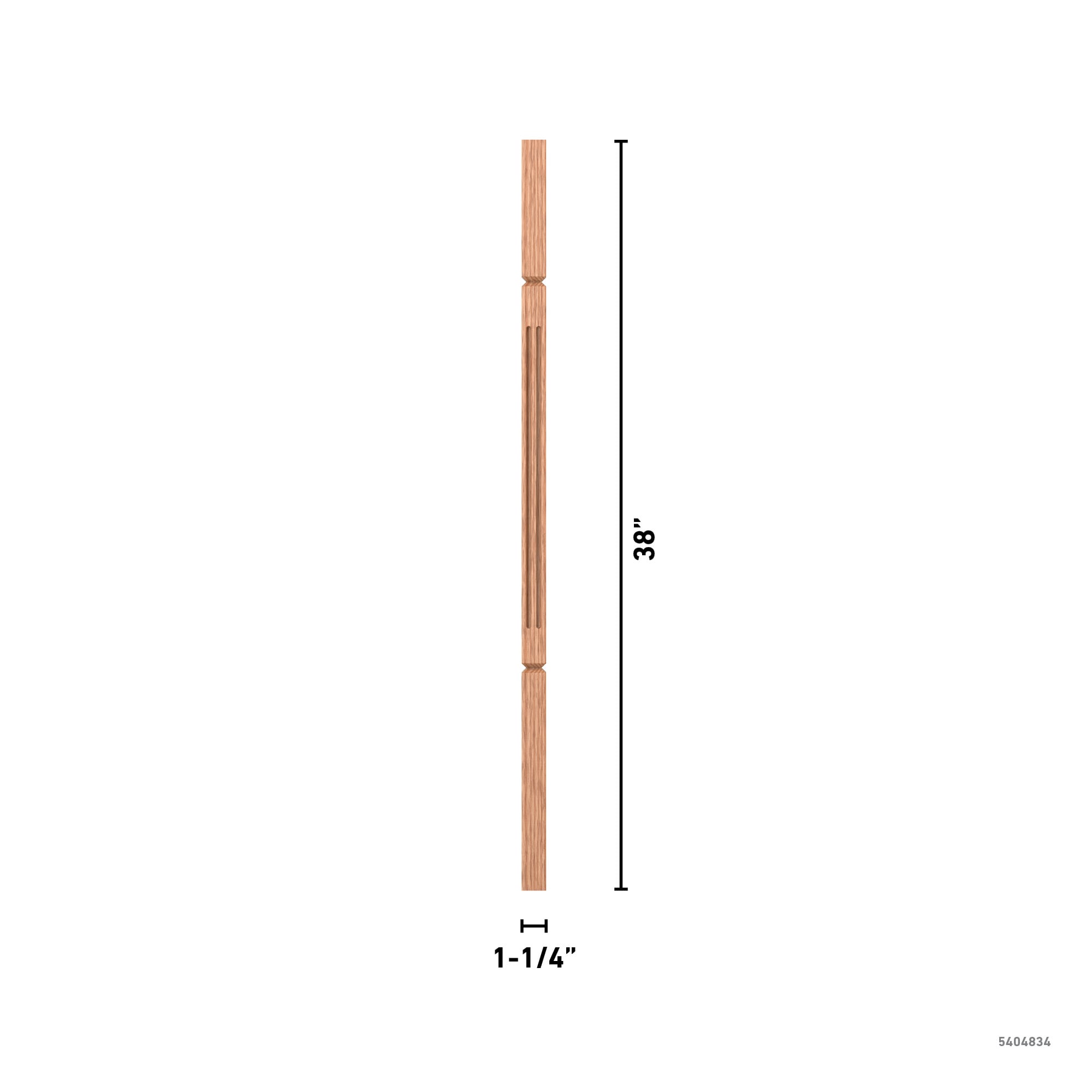 L.J. Smith Stair Systems LJF-5060V-O 38 Interior-Stairpart-Balusters - View #4