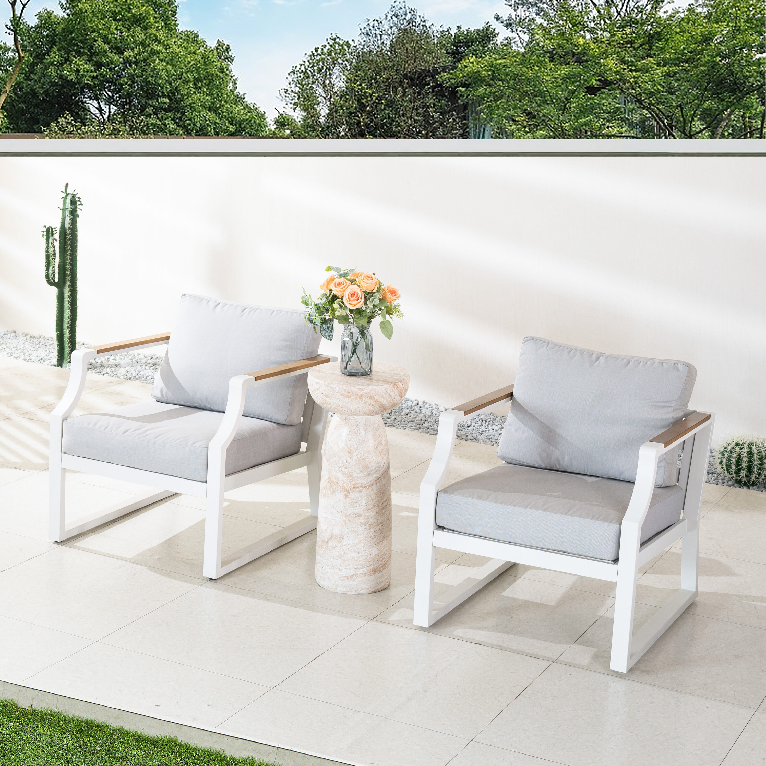Direct Wicker DWC-230018ST2101W Patio-Conversation-Sets - View #7