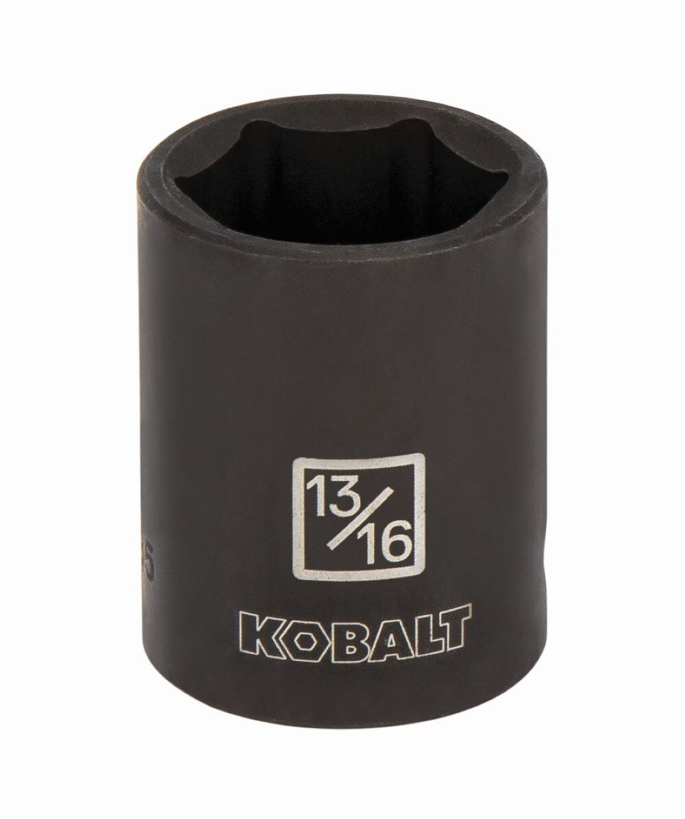 Standard (SAE) 3/8-in Drive 13/16-in 6-point Impact Socket | - Kobalt 80831