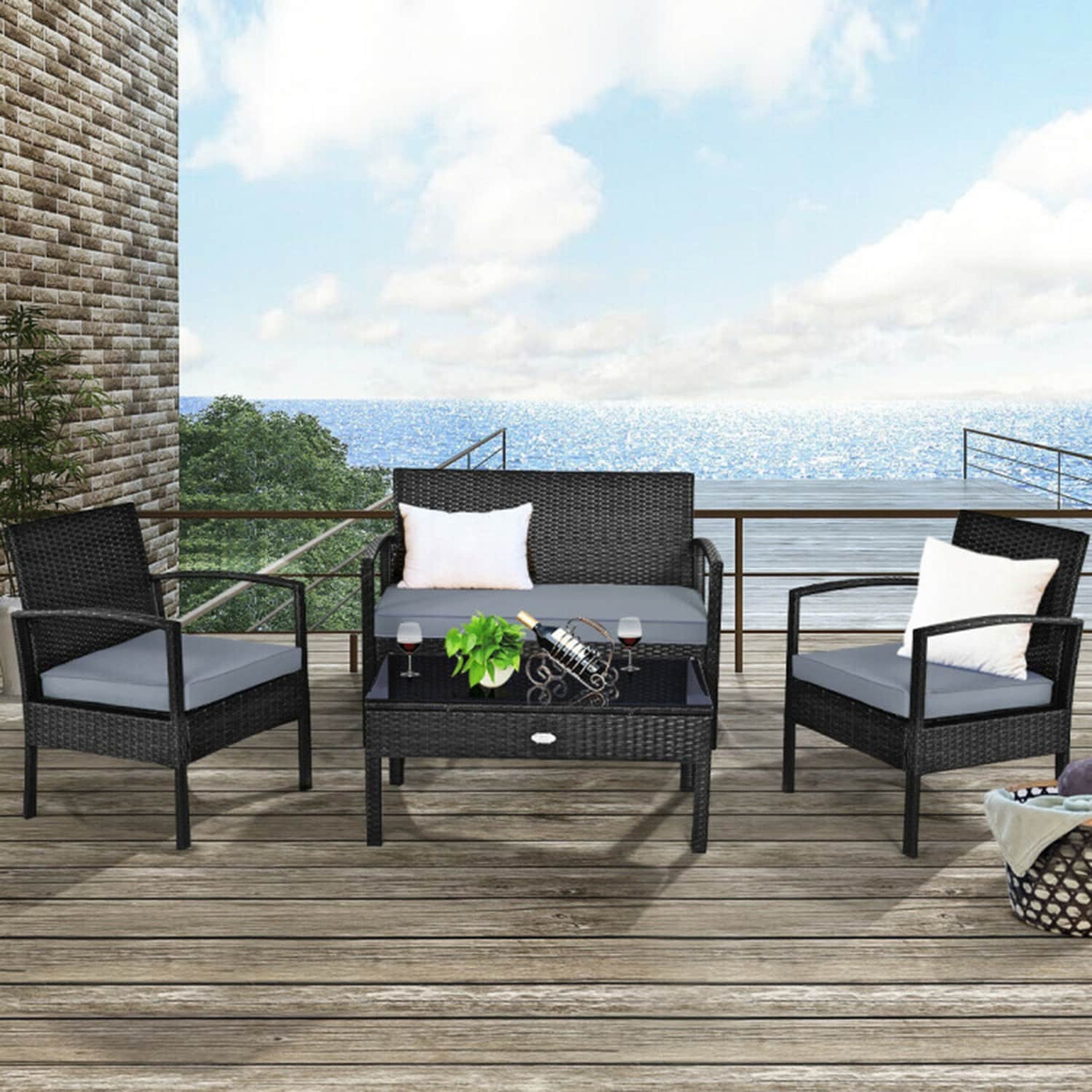 Mondawe MDSL4801 Patio-Conversation-Sets - View #2
