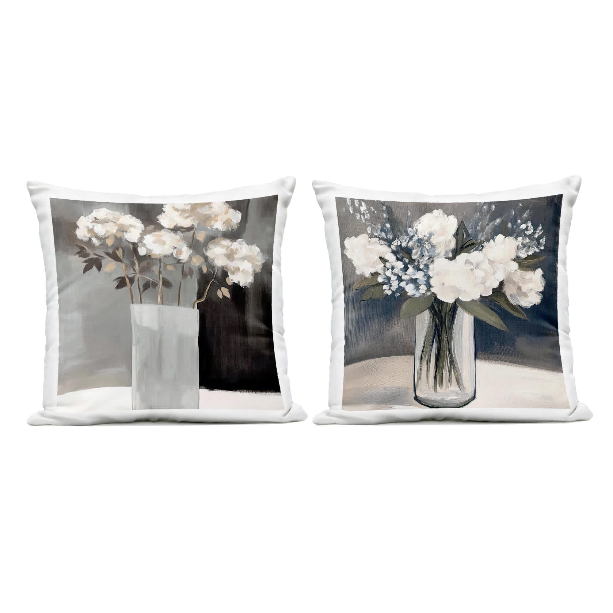 Stupell Industries  Vase Of Grace Flowers 2 Piece Outdoor Printed Pillow Setdesign by Mona Grace 18 x 18