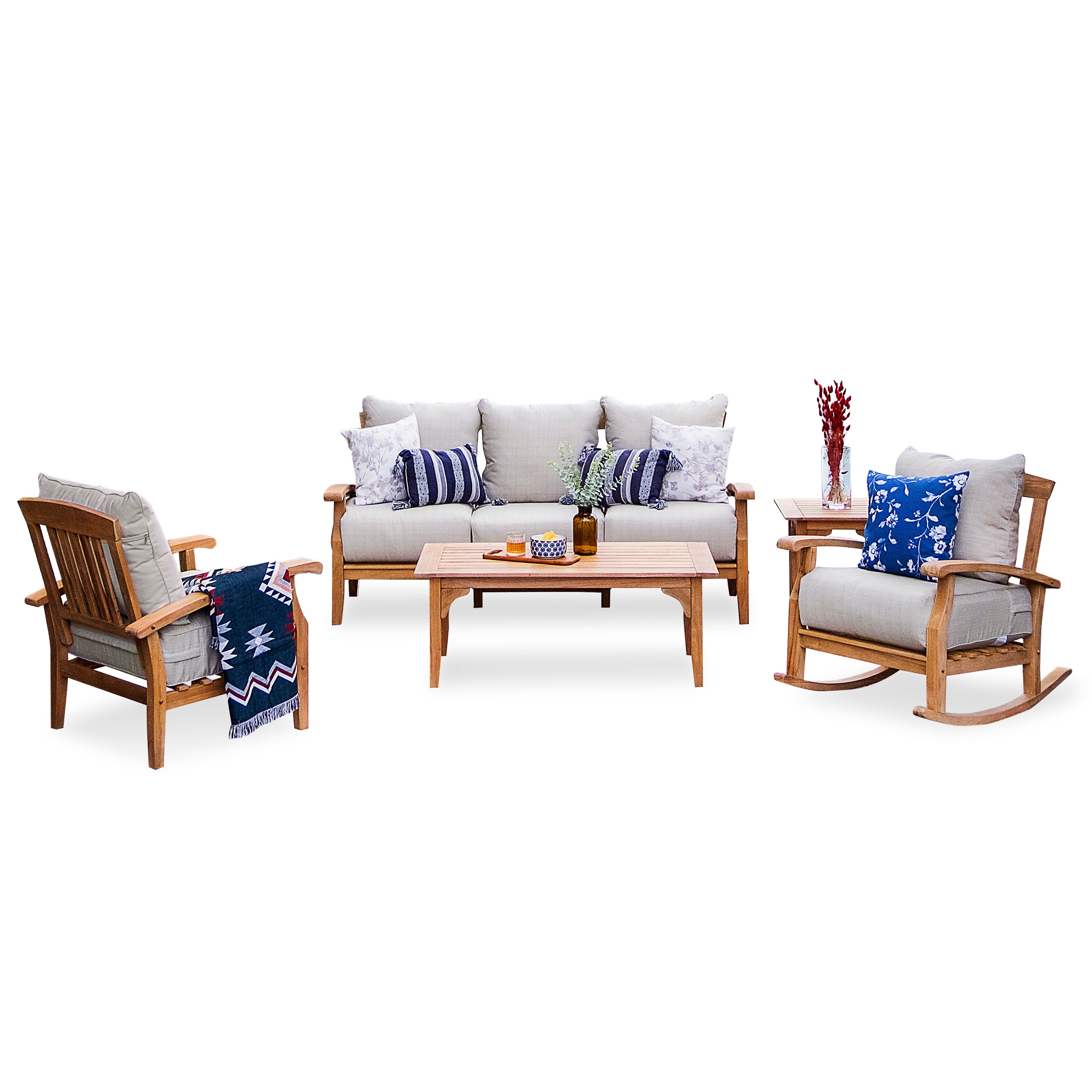 Cambridge Casual 610667-TW-XX-BG-XX Patio-Conversation-Sets - View #2