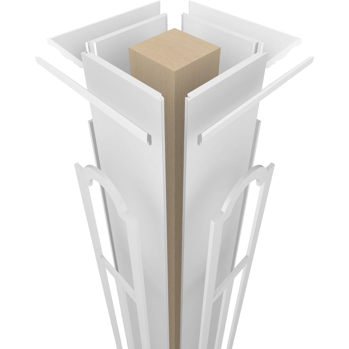 Ekena Millwork CC0810ENPMTCRCR Column-Wraps - View #7