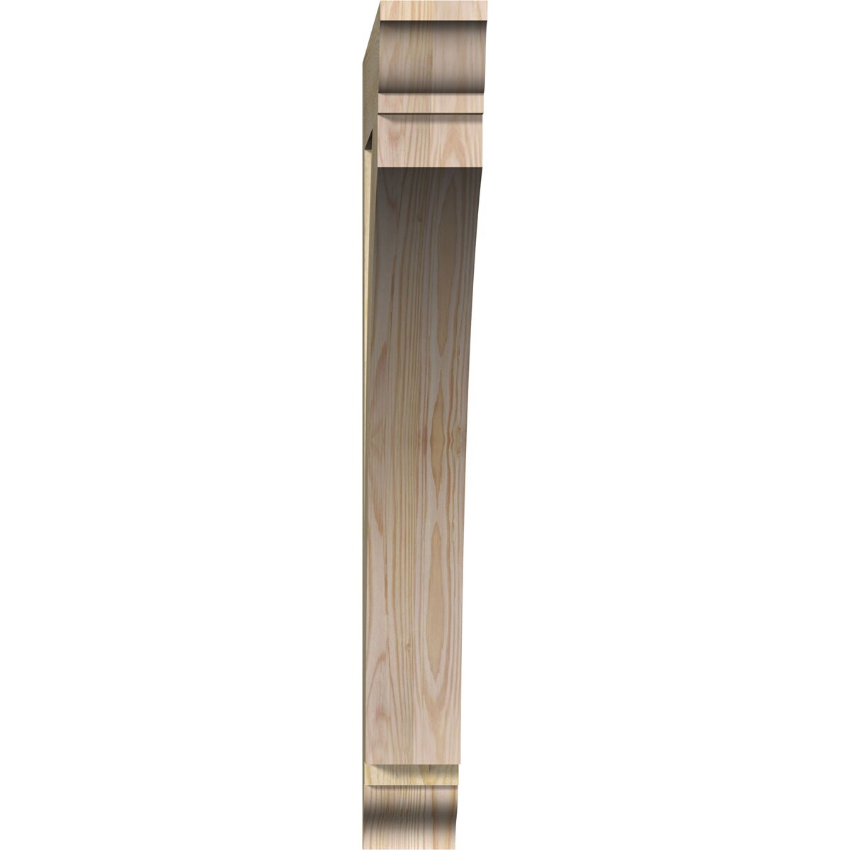 Ekena Millwork BKT04X30X34THR01RDF Exterior-Brackets-Braces - View #2