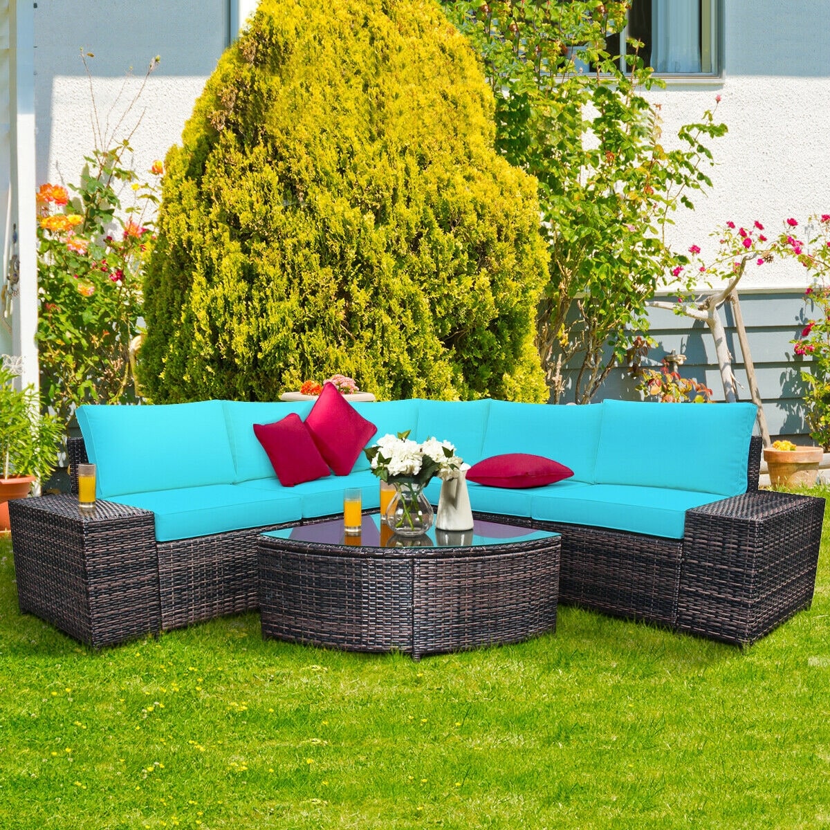 Forclover HBV-HW664TU Patio-Sofas-Daybeds - View #4