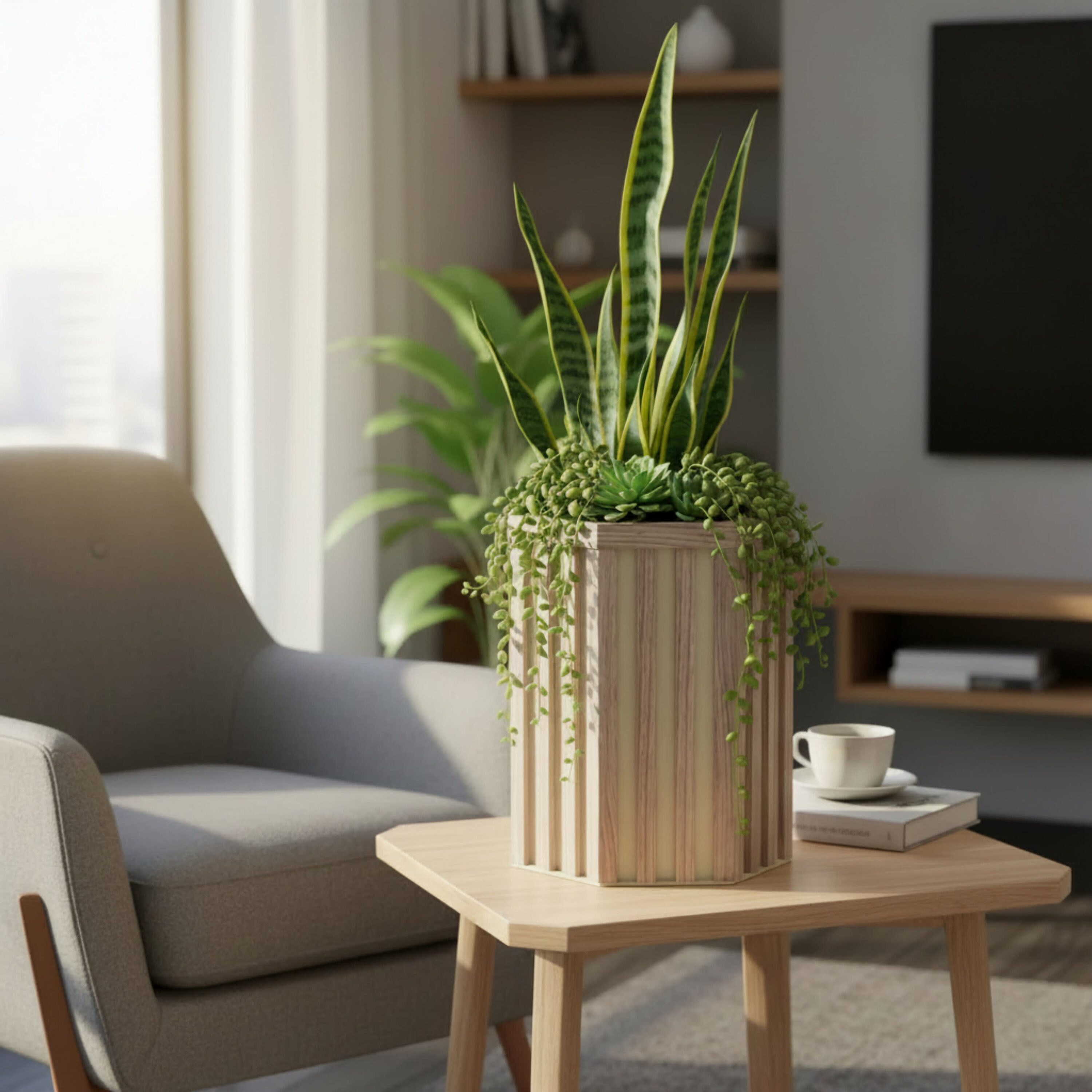 Vynxaria LEXY4465DJHWHYP015 Planter-Window-Box - View #3