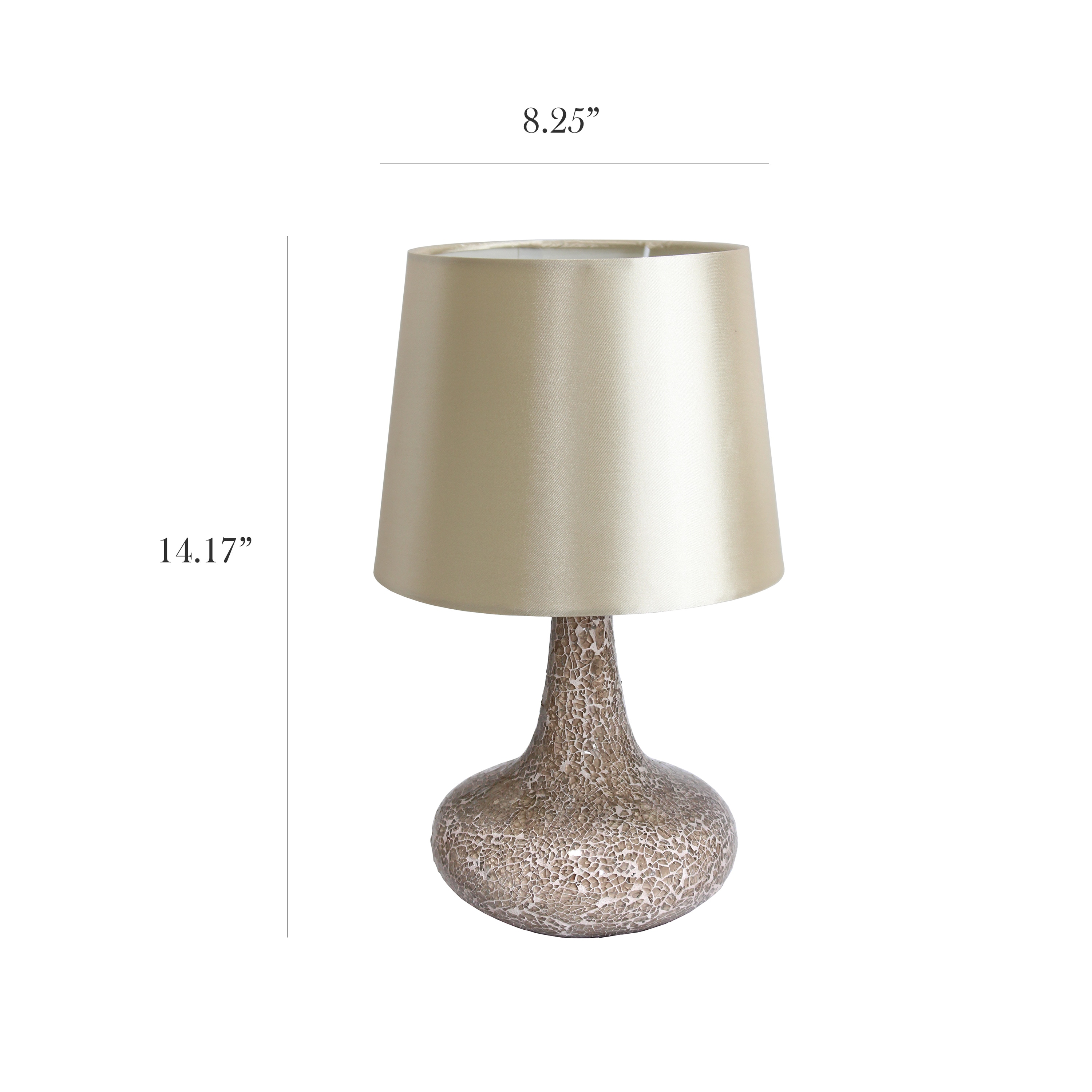 Simple Designs LT3039-CHA Table-Lamps - View #4