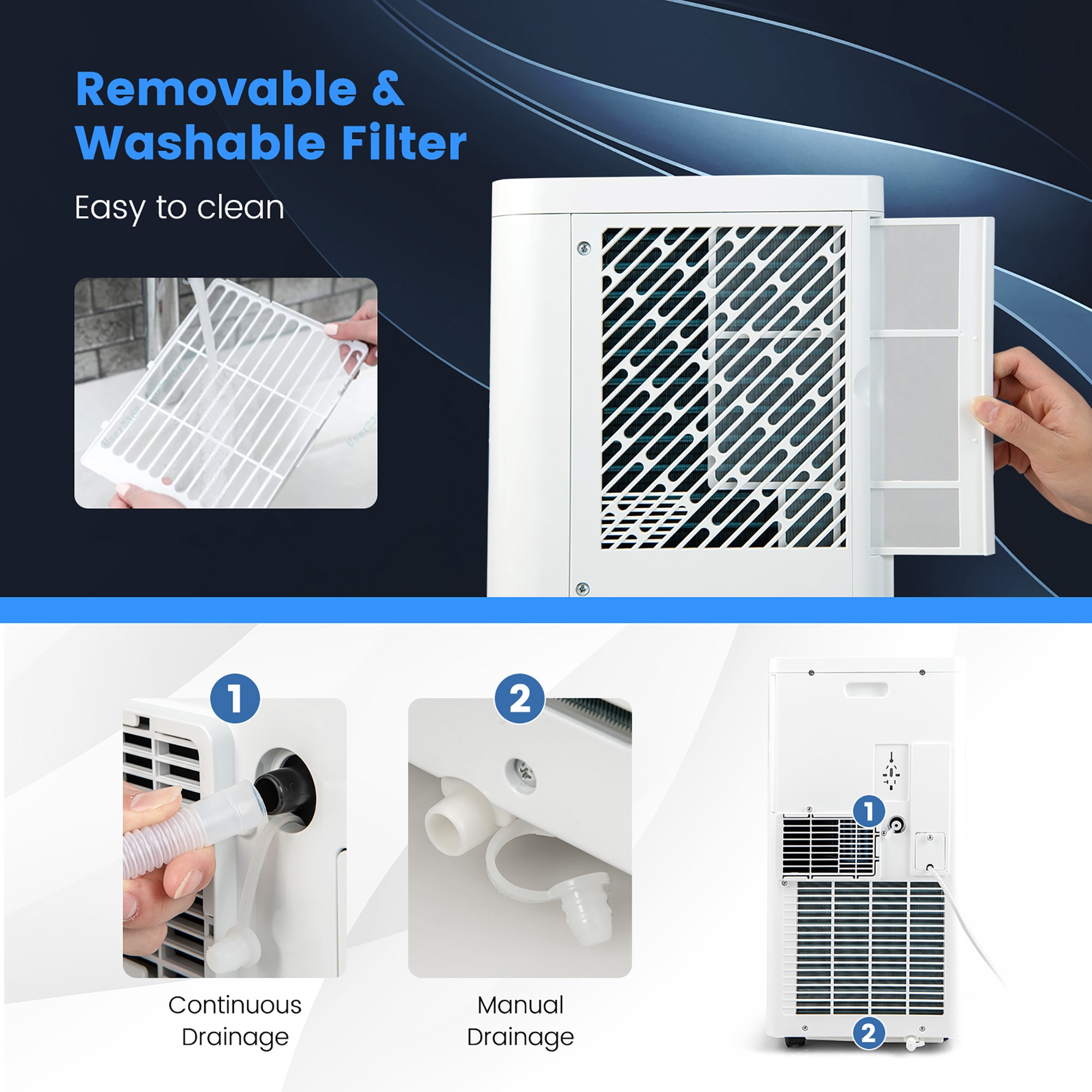 Costway LWS00211 Portable-Air-Conditioners - View #10