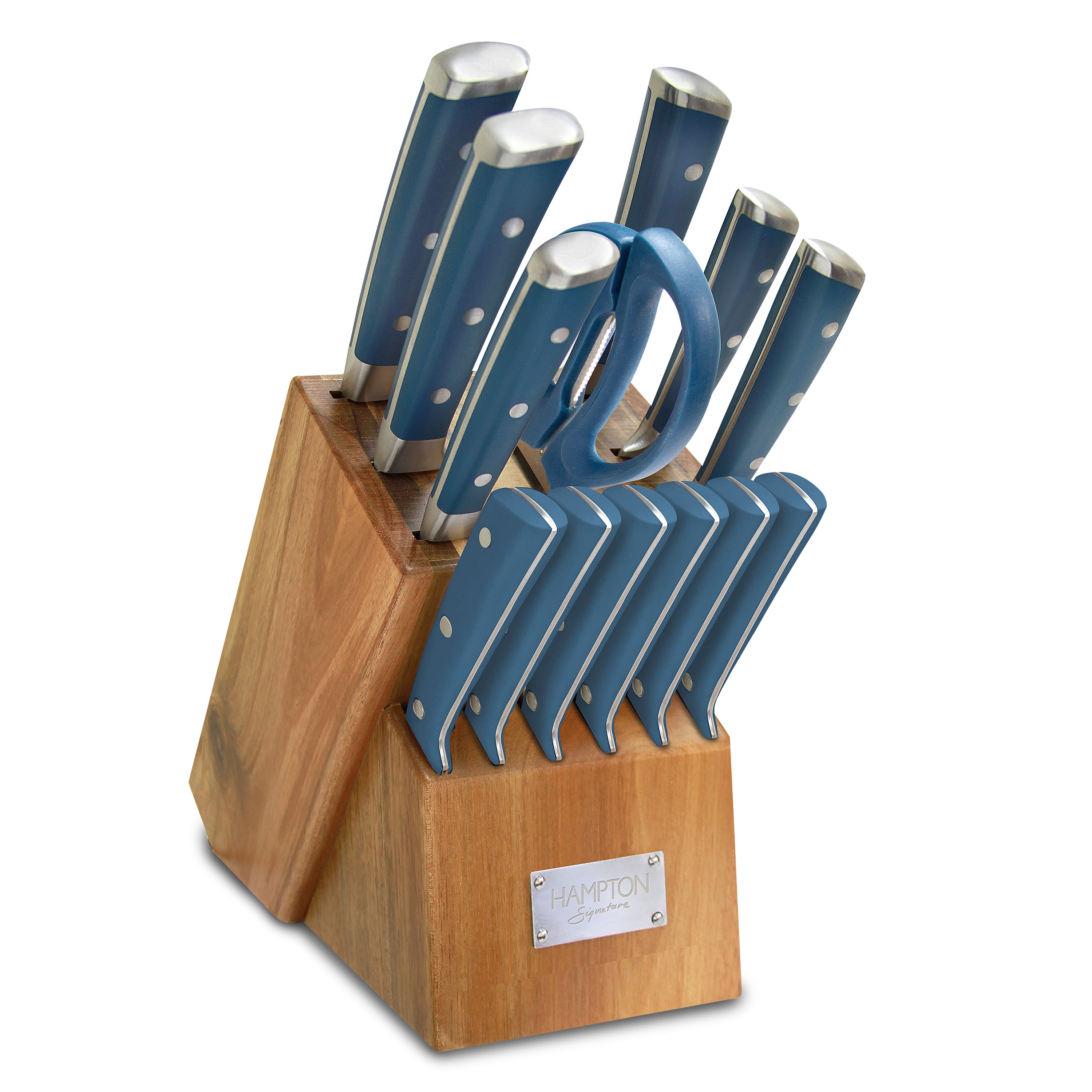Hampton Forge HMC01B068D 14 -Piece Cutlery Set with Block