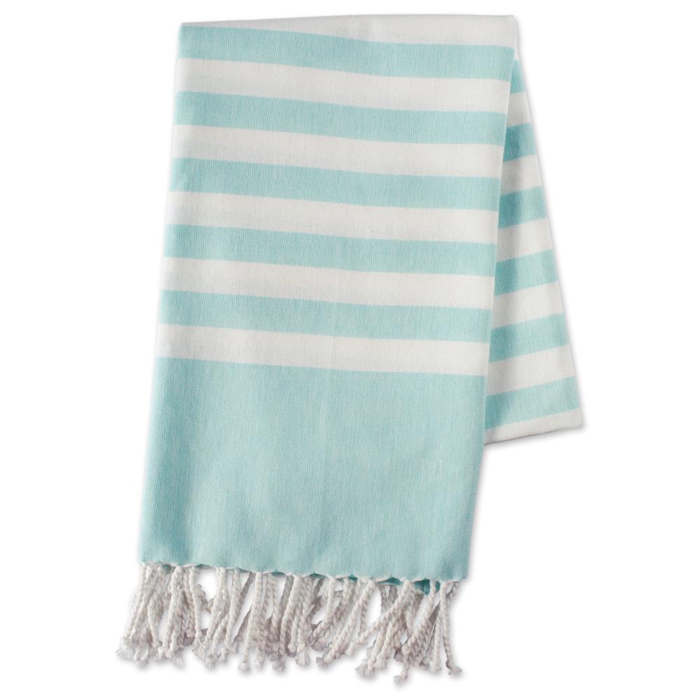 DII FBA43920 Aqua Cotton Bath Towel